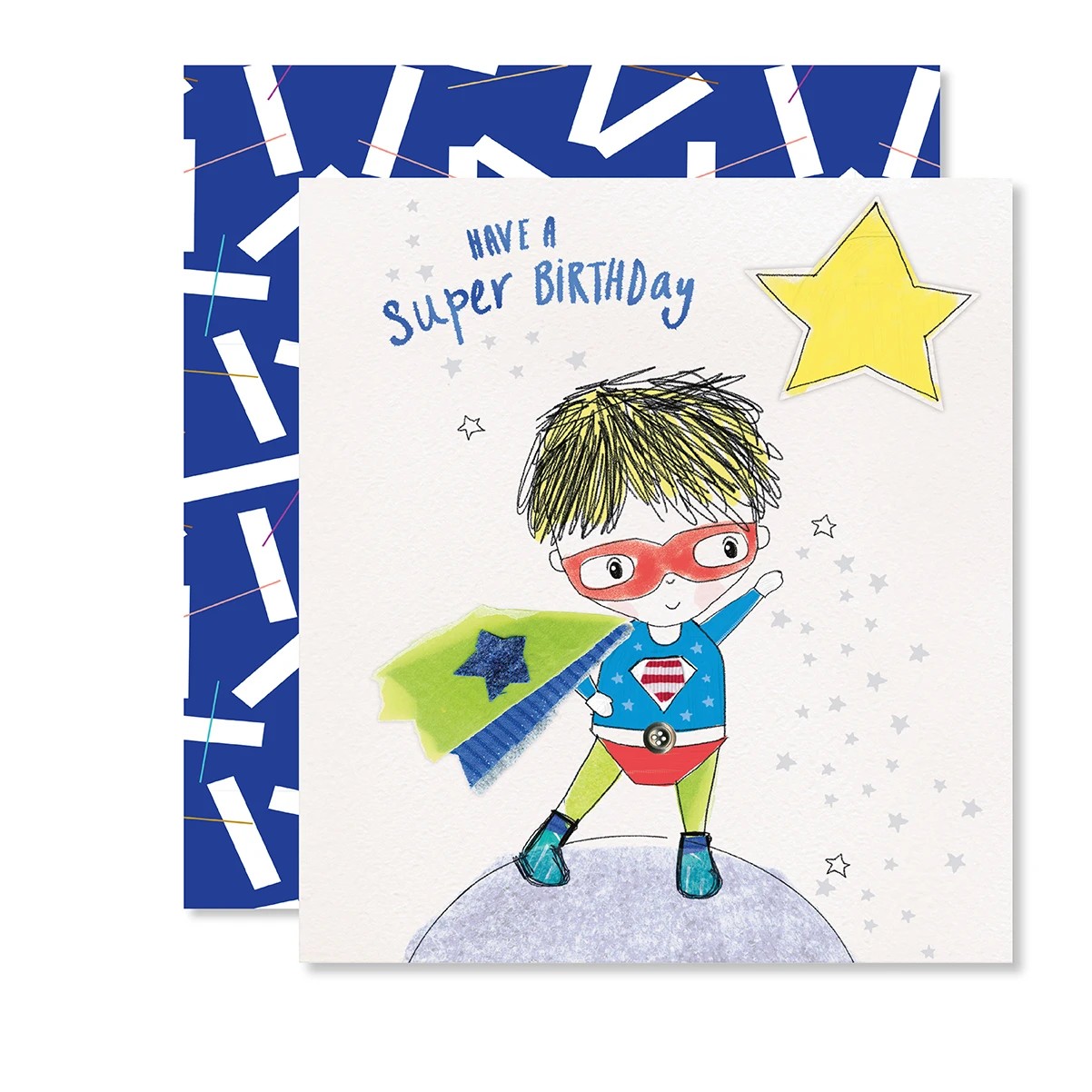 1 Hallmark Birthday Card for Kids - Super Hero, 1 of 3