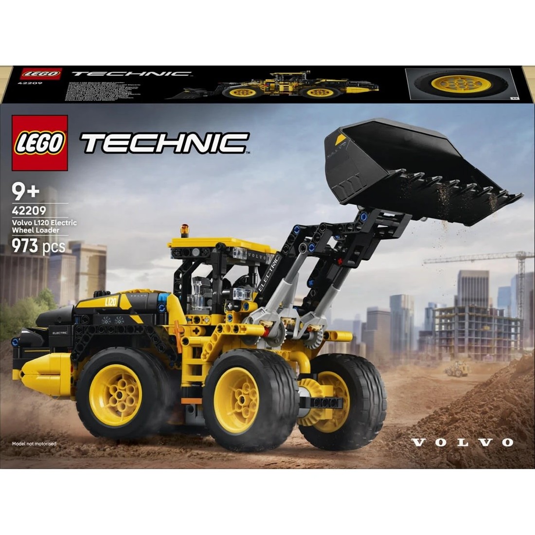 1 LEGO Technic Volvo L120 Electric Wheel Loader 42209, 1 of 10