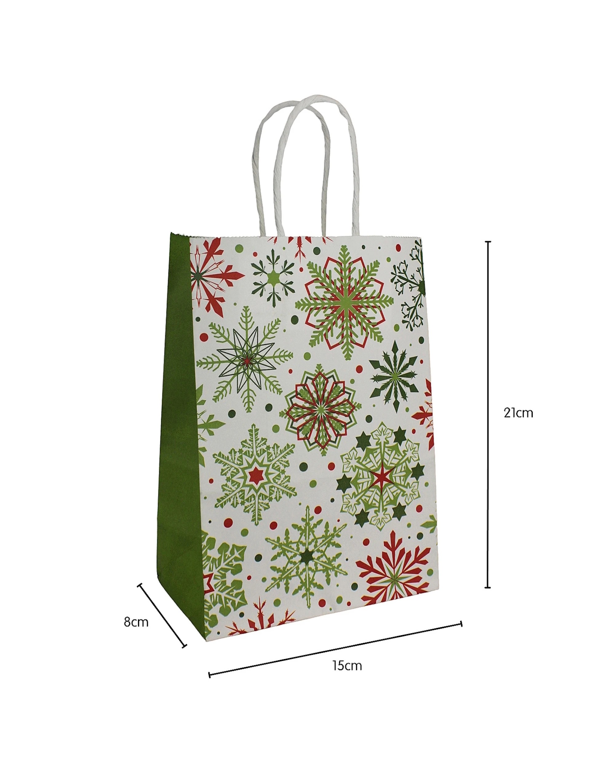 2 Party Maker Christmas Paper Gift Bags Pack of 12 - Multi, 2 of 3