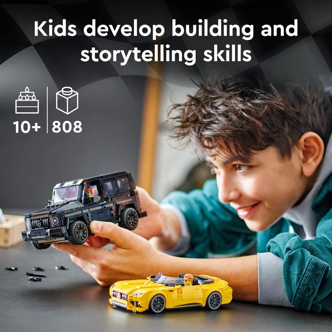 6 LEGO Speed Champions Mercedes-AMG G 63 & Mercedes-AMG SL 63 76924, 6 of 8