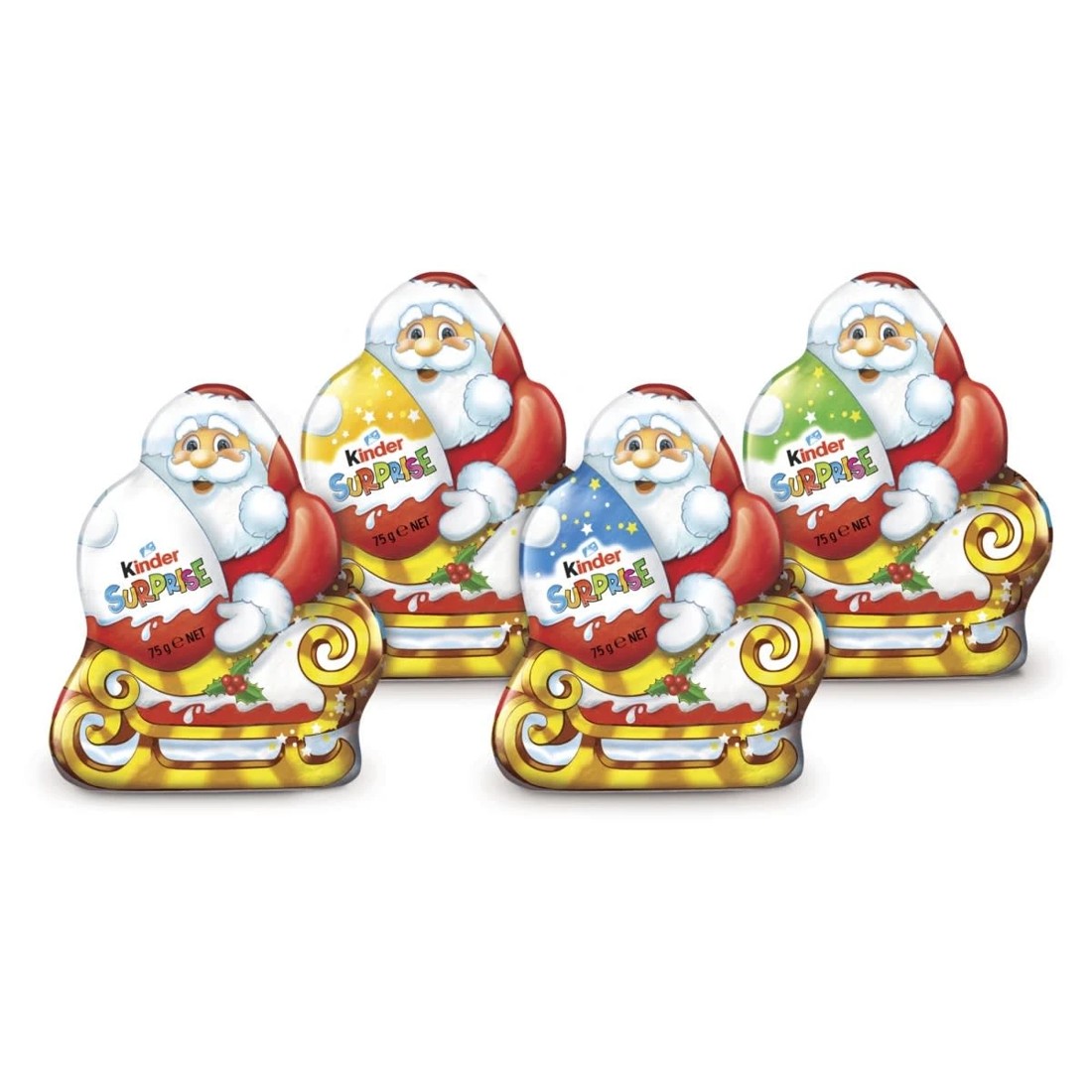 2 Kinder Santa Suprise 75g - Assorted, 2 of 6