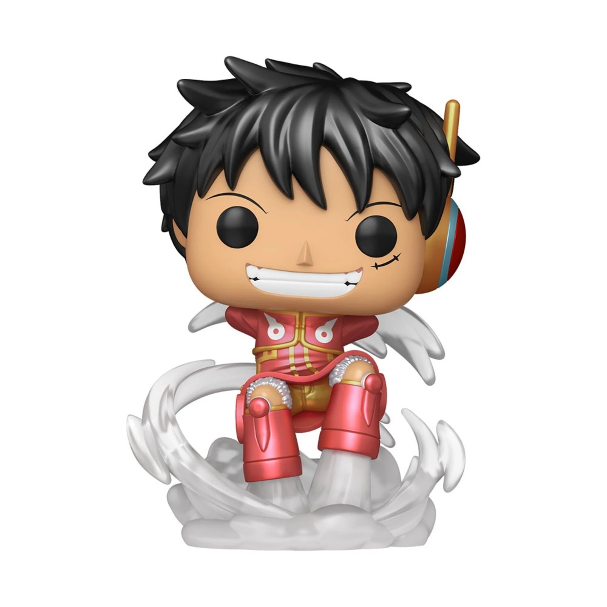 1 One Piece - Monkey D. Luffy (Egghead ver.) Metallic Pop! Vinyl Figure, 1 of 2