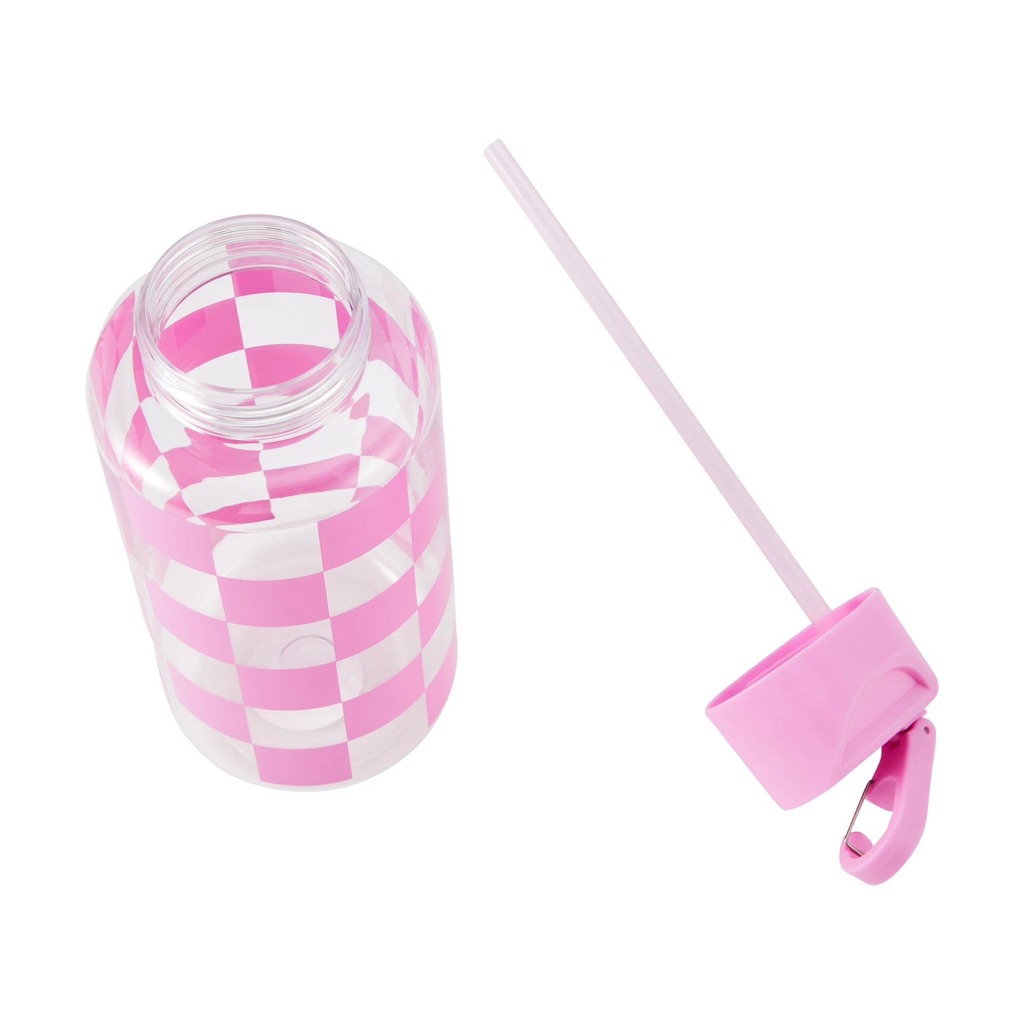 5 1L Check Cylinder Drink Bottle, 5 of 7