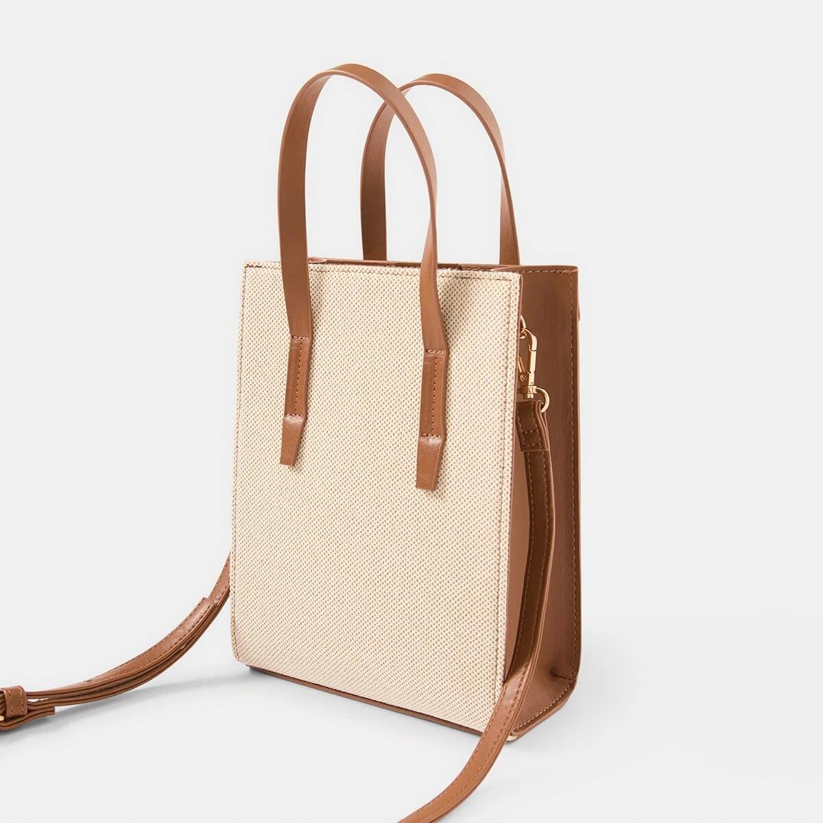 2 Mini Crossbody Bag Natural, 2 of 8