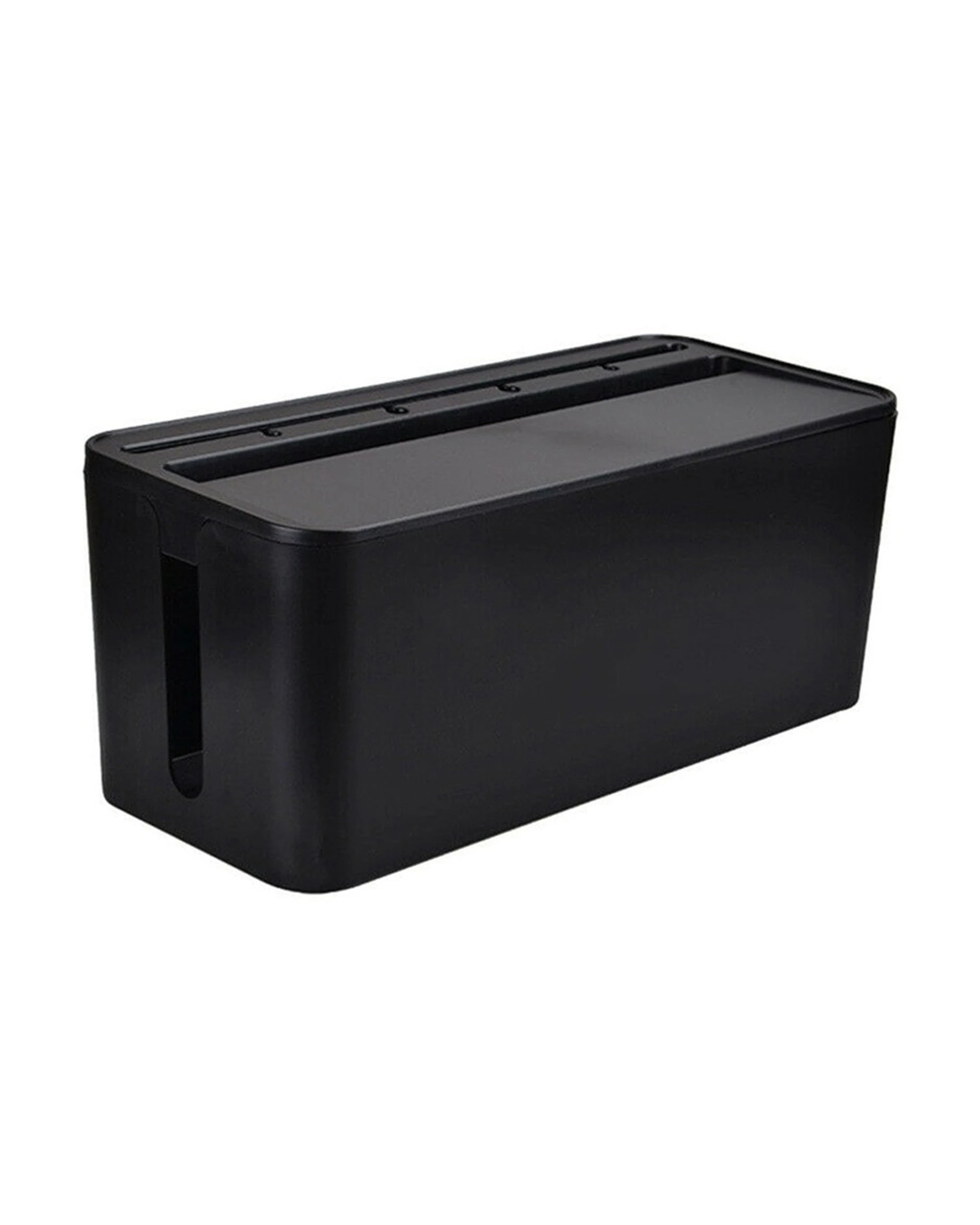Aimall Large Cable Wire Cord Storage Box Case with Lid for Power Board ...