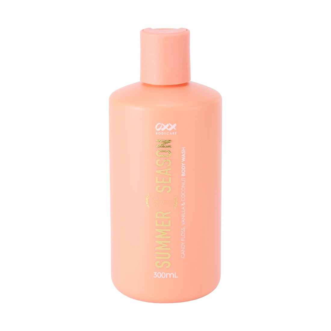 1 OXX Bodycare Summer Season Summer Solstice Body Wash 300ml - Candy Floss, Vanilla and Coconut, 1 of 3