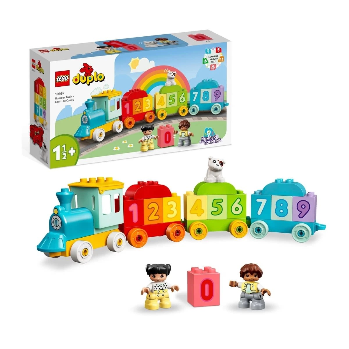1 LEGO DUPLO Creative Play Number Train Learn To Count 10954, 1 of 11