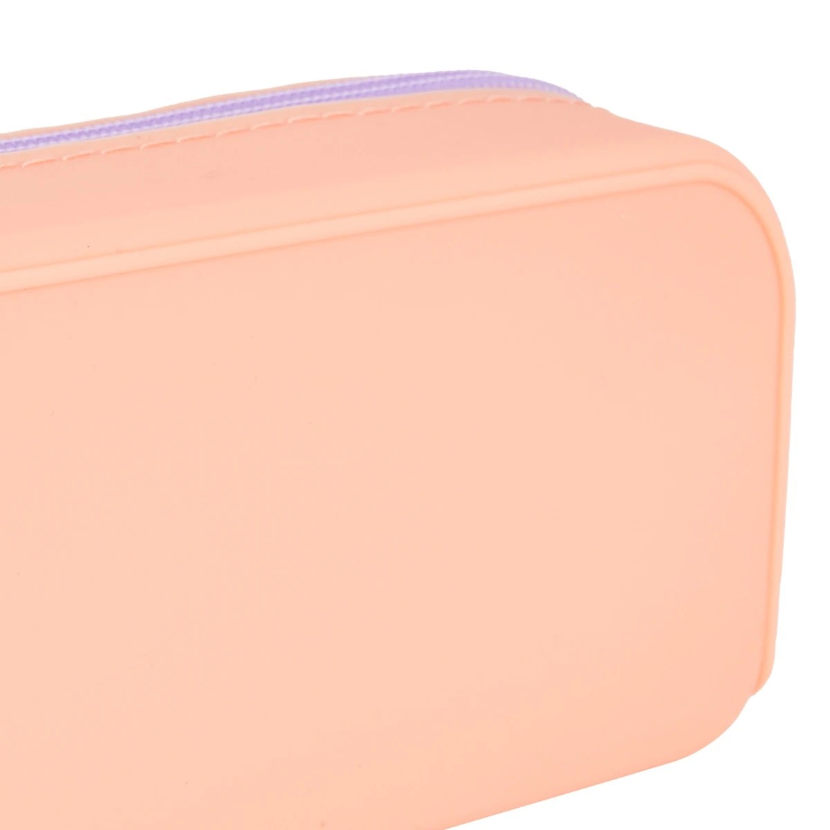 5 Silicone Barrel Pencil Case - Peach, 5 of 8
