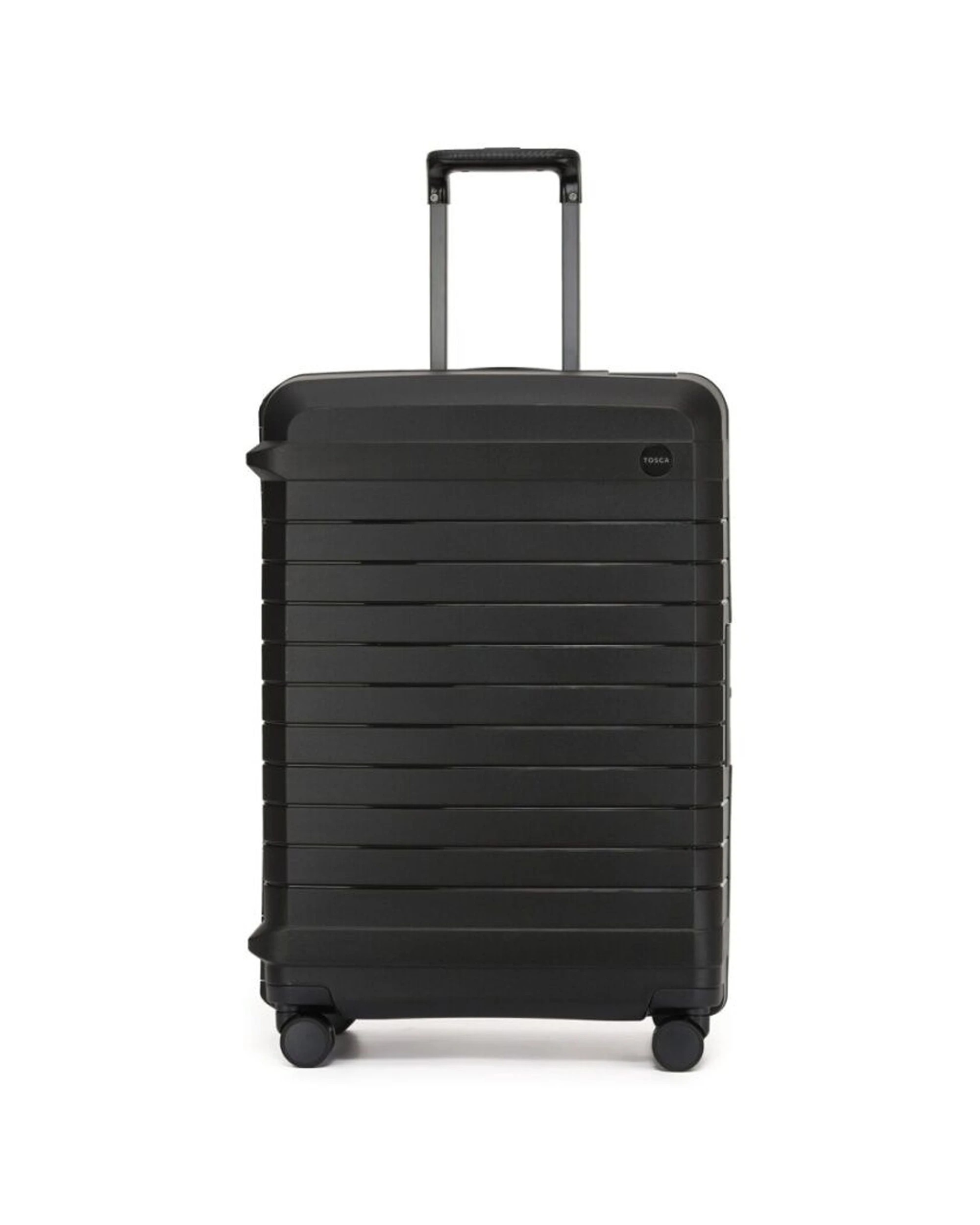 2 Tosca Vault Hard Shell Medium Travel Luggage Suitcase Lockable - Black, 2 of 3