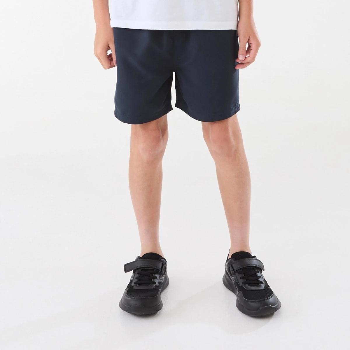 1 School Microfibre Shorts Nvy Sphire, 1 of 8