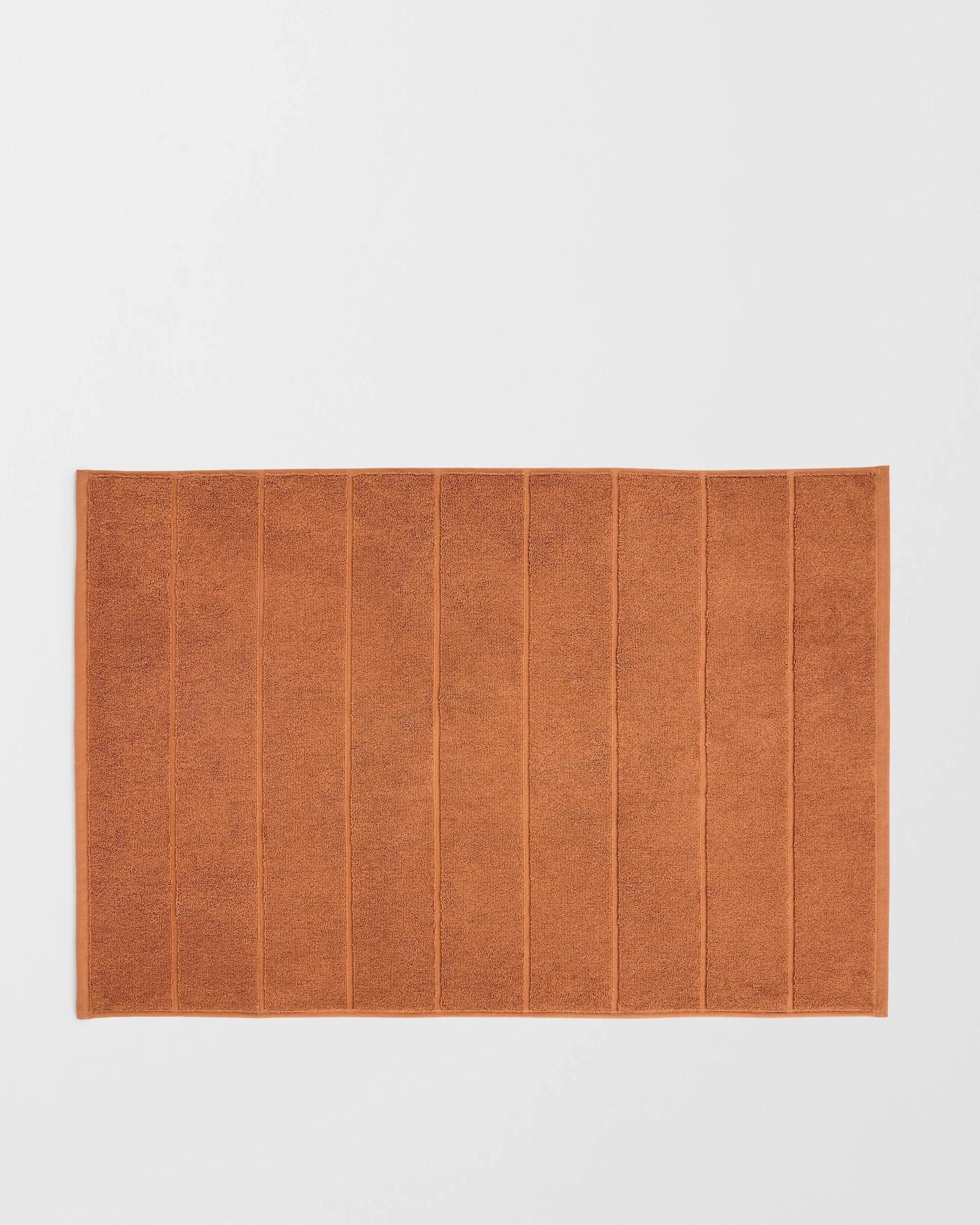1 Target Laynie Australian Cotton Textured Bath Mat - Brown, 1 of 2