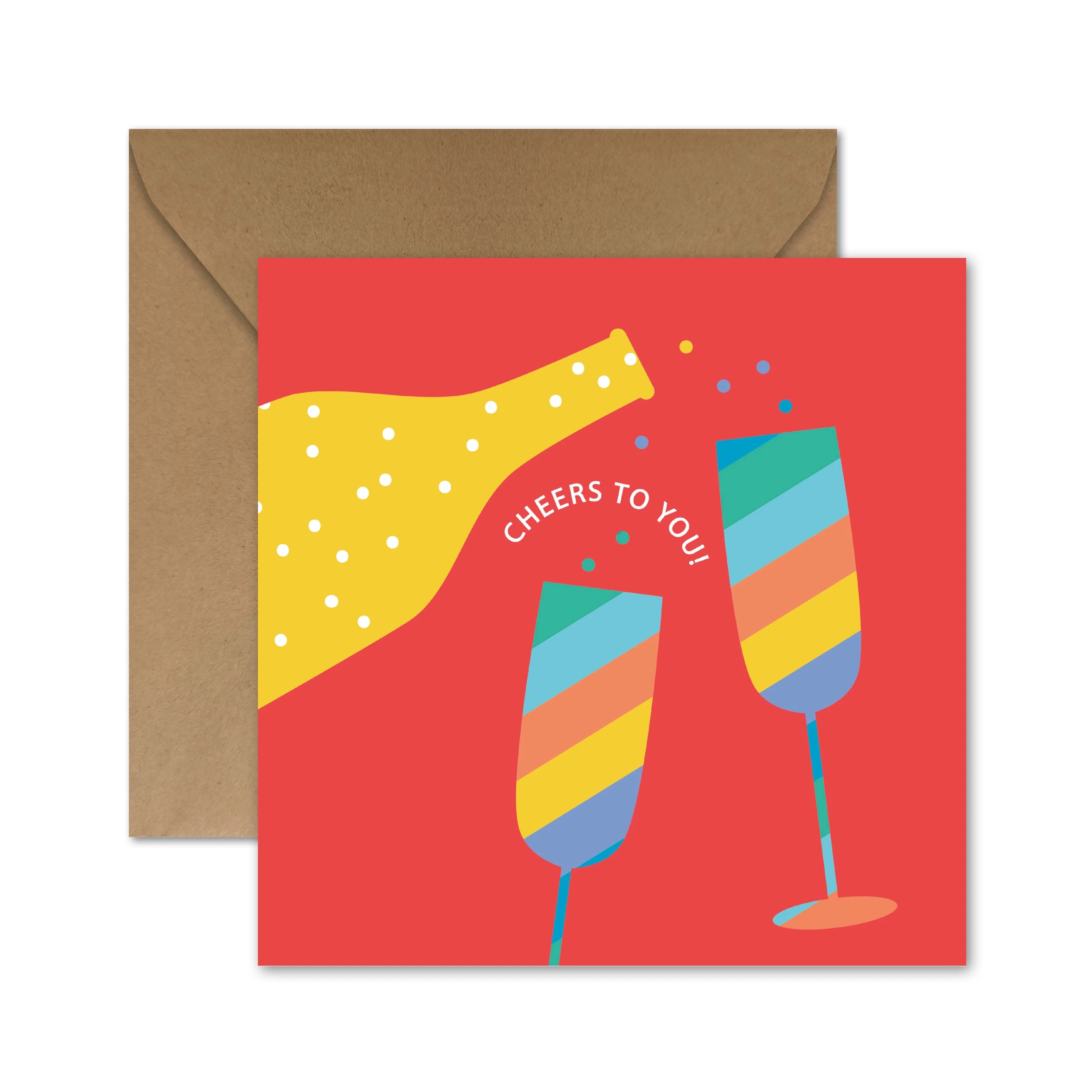 1 Hallmark Greeting Card - Cheers To You, 1 of 3