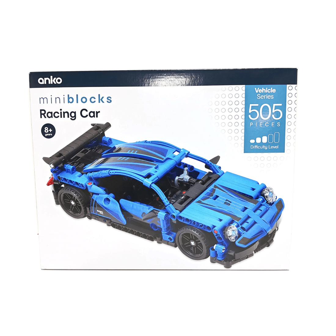 1 505 Pieces Mini Blocks Vehicle Series: Racing Car, 1 of 5