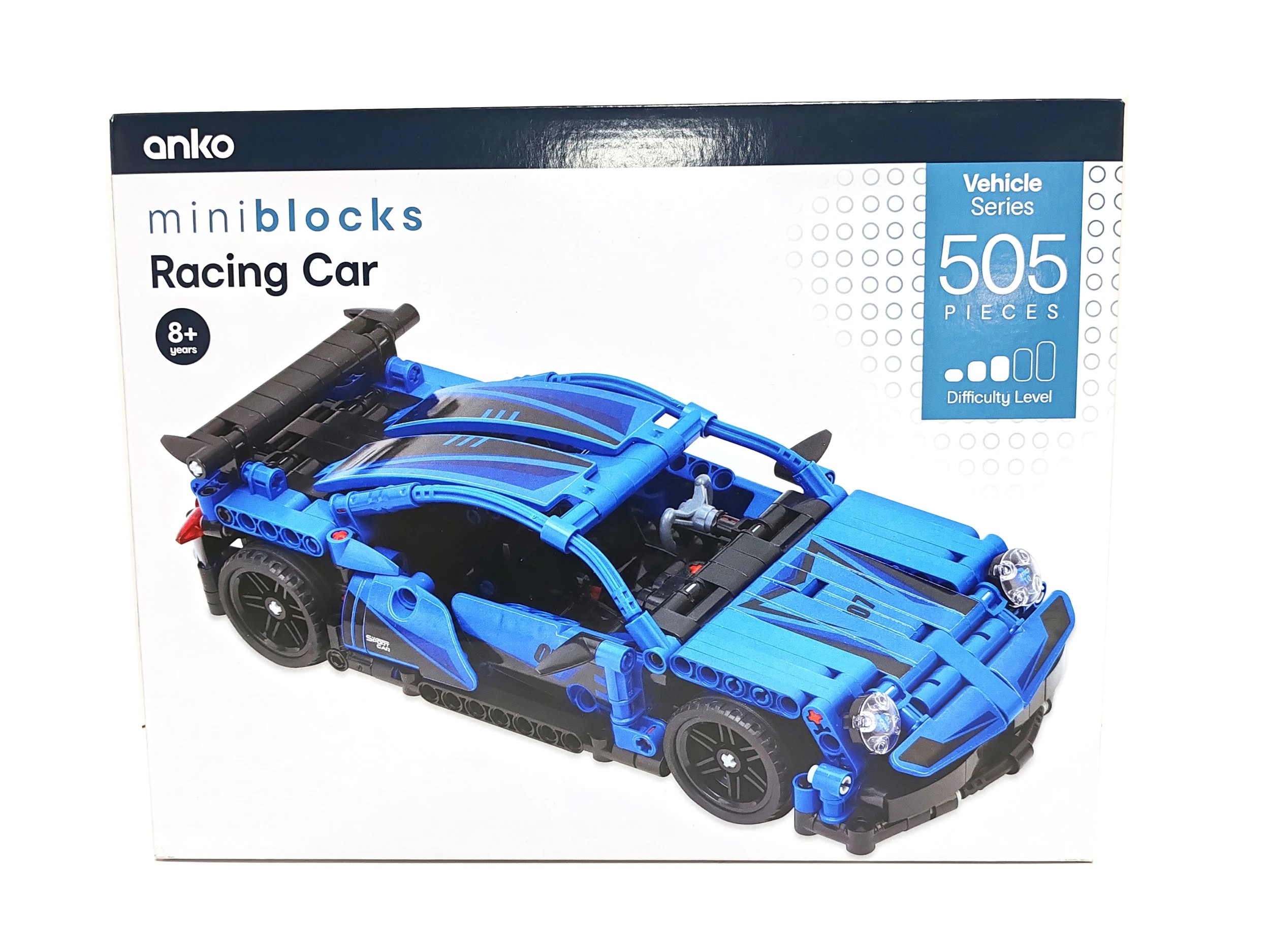 1 505 Pieces Mini Blocks Vehicle Series: Racing Car, 1 of 5