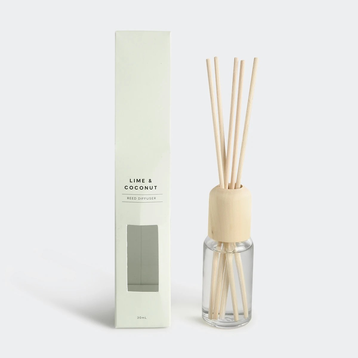 1 Lime and Coconut Reed Diffuser 30ml, 1 of 5