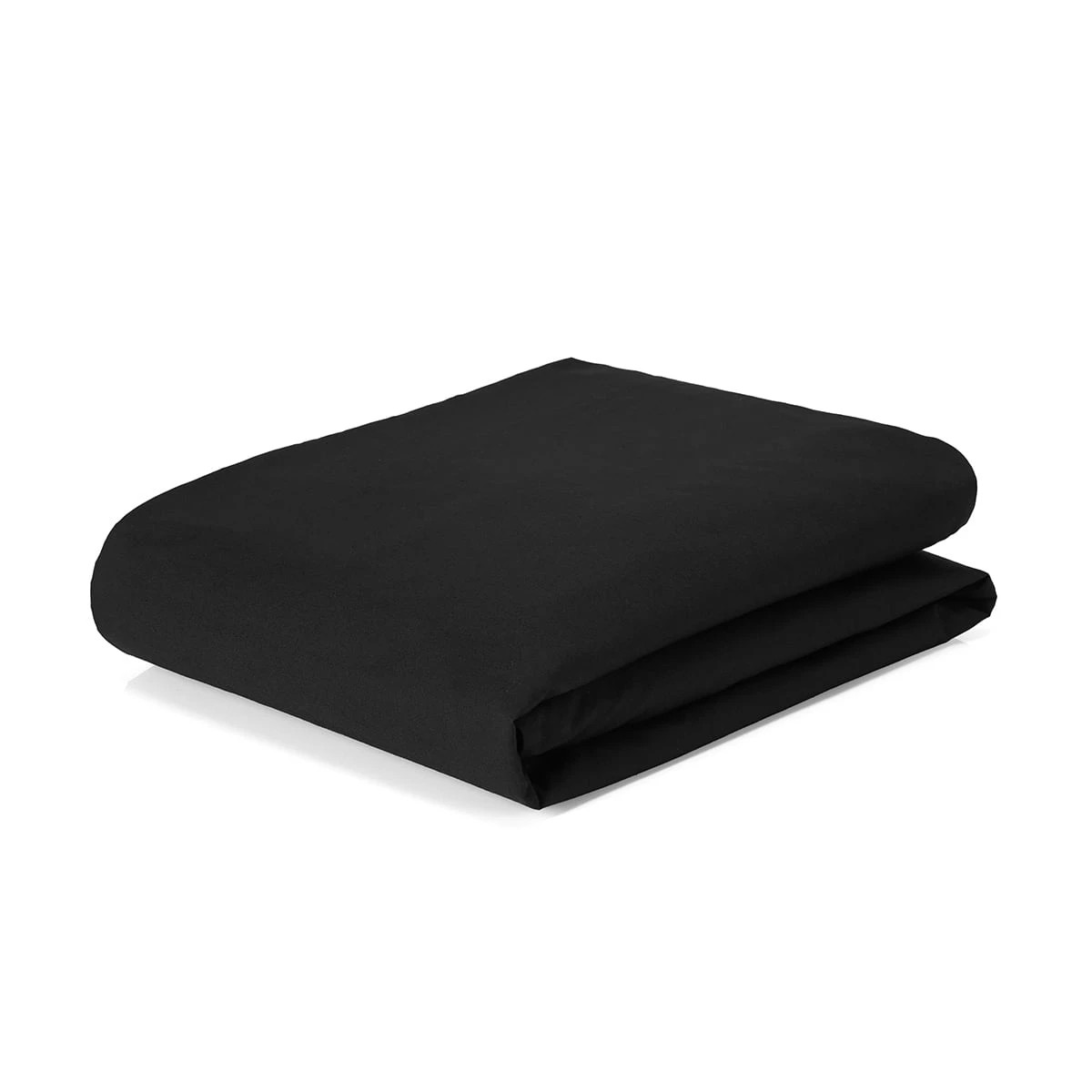 2 225 Thread Count Cotton Rich Fitted Sheet - King Bed, Black, 2 of 3