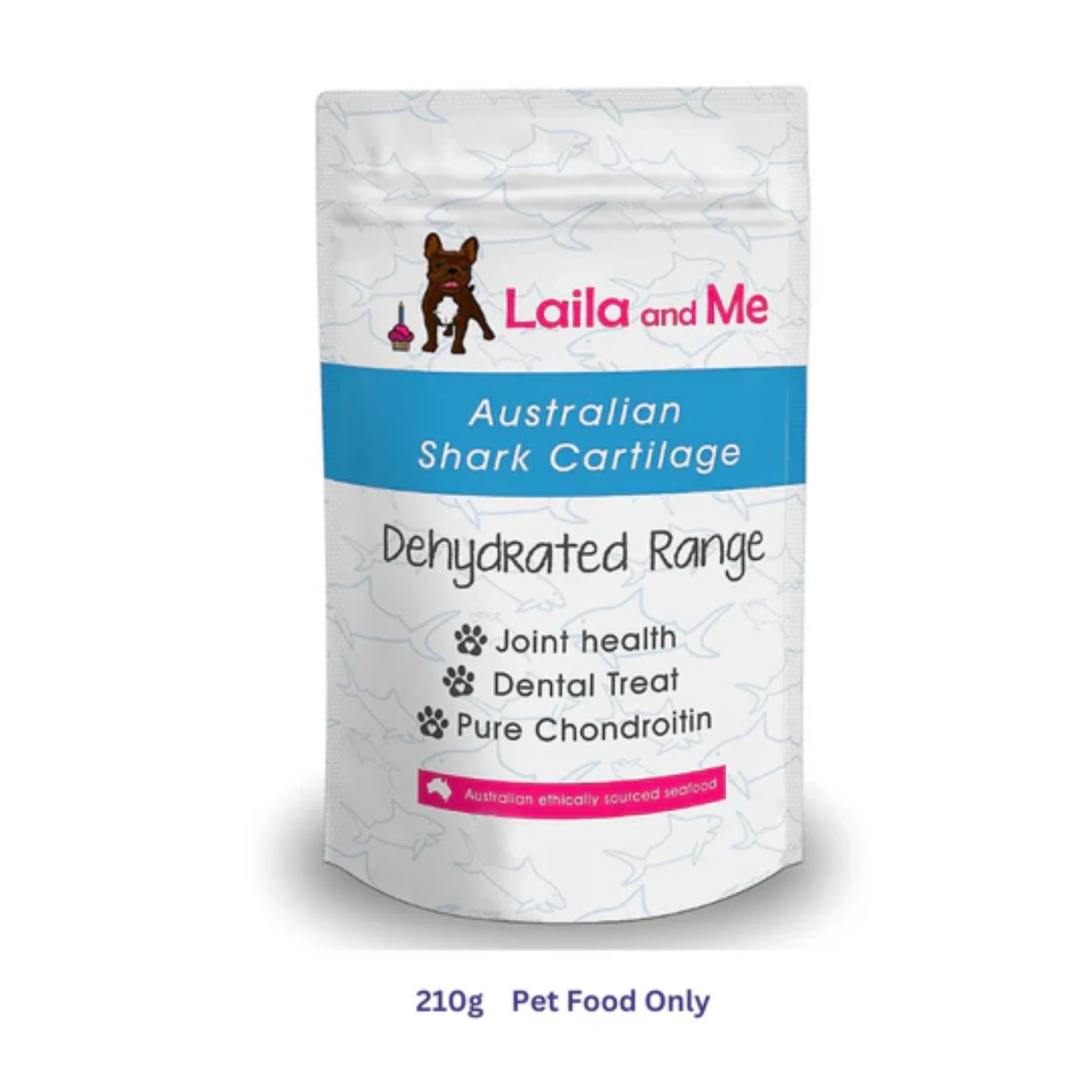1 Laila & Me Shark Cartilage Dog Treats - 210g, 1 of 2