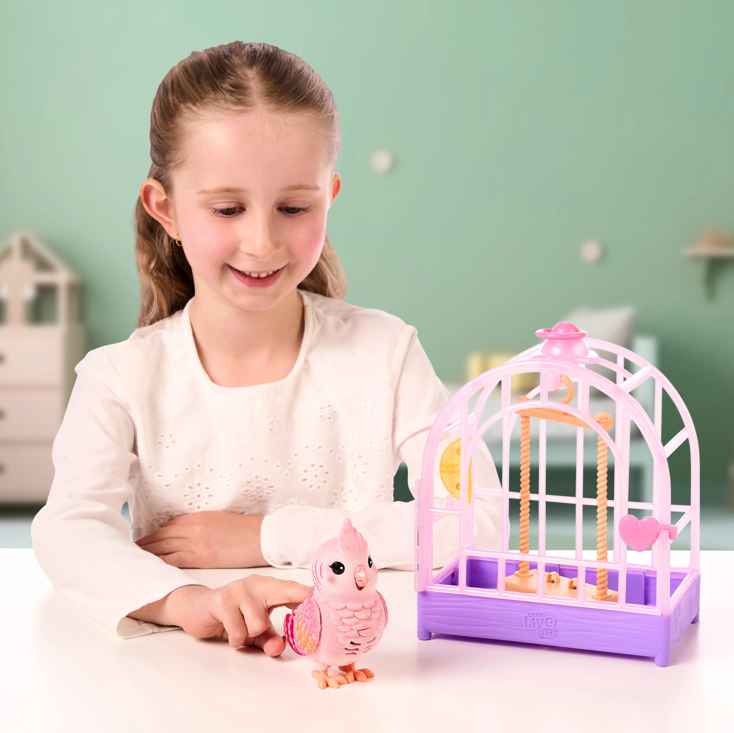 7 Little Live Pets My Really Real Bird & Cage Playset - Assorted, 7 of 10