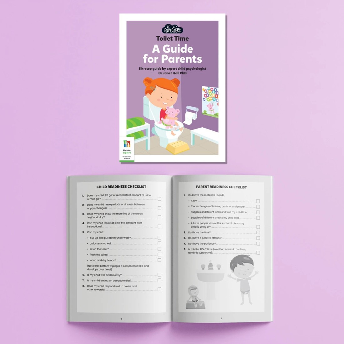 4 Junior Explorers: Toilet Time A Training Kit for Girls - Book, 4 of 8