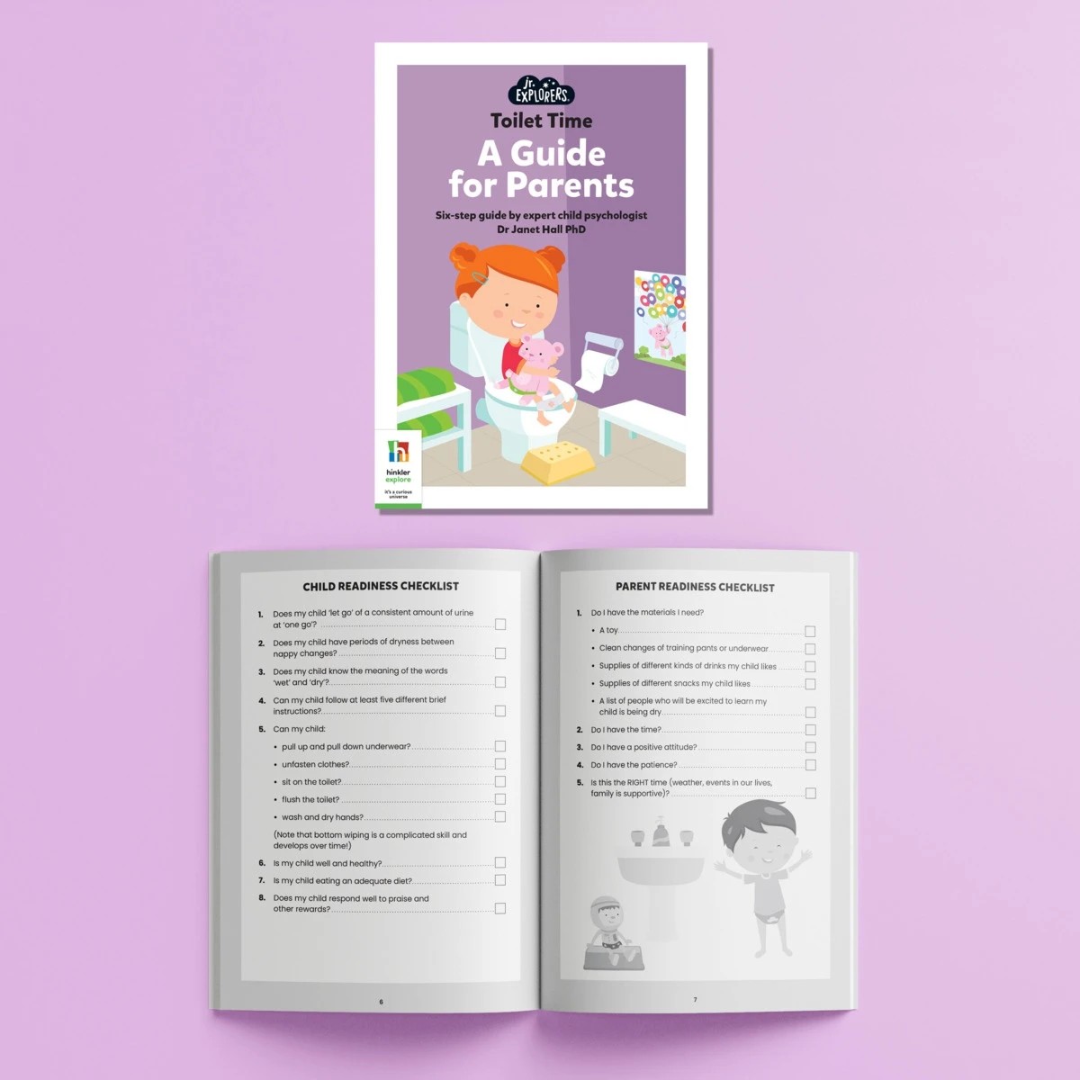 4 Junior Explorers: Toilet Time A Training Kit for Girls - Book, 4 of 8