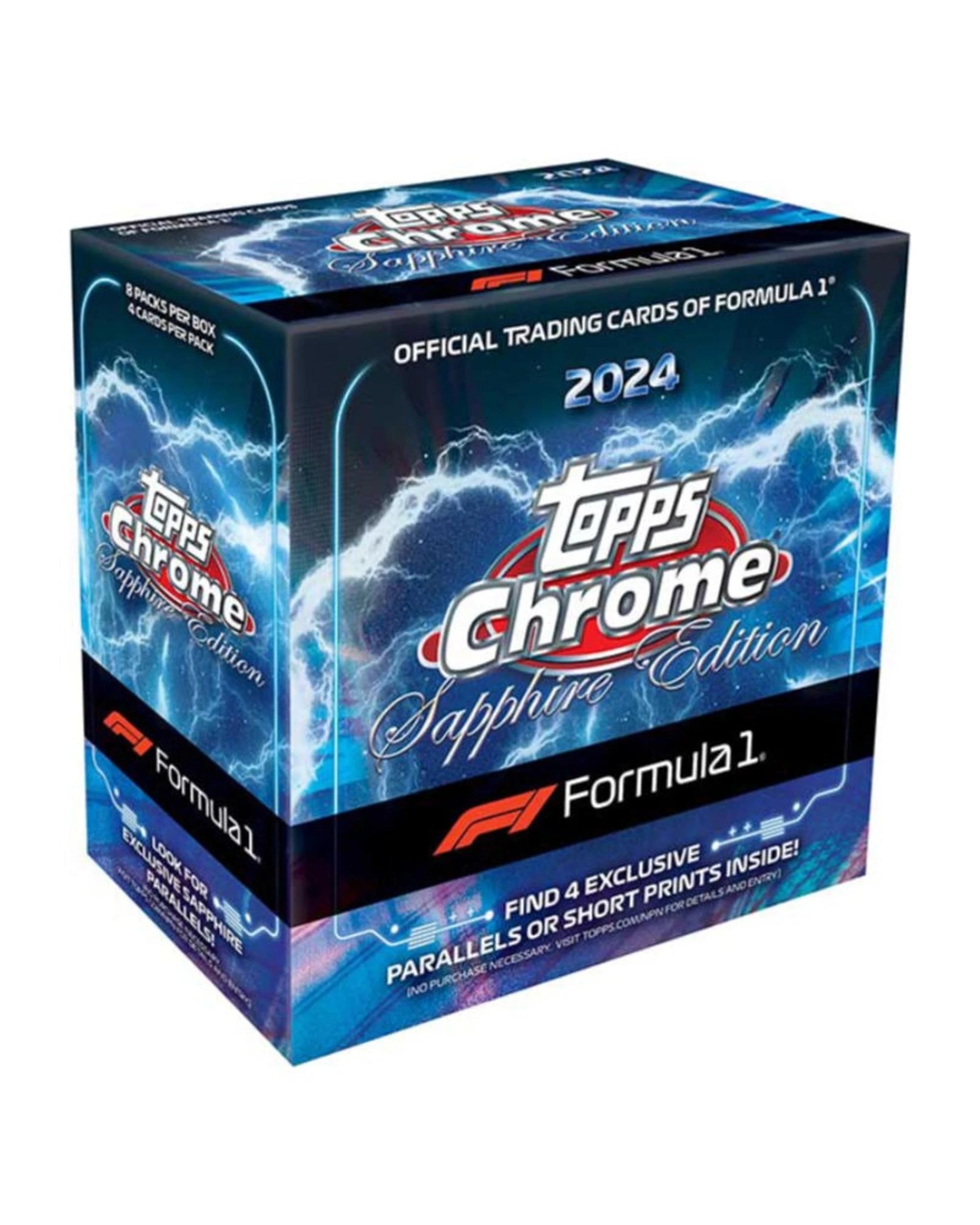 1 Topps Chrome 2024 Formula 1 Sapphire Edition Hobby Box, 1 of 3