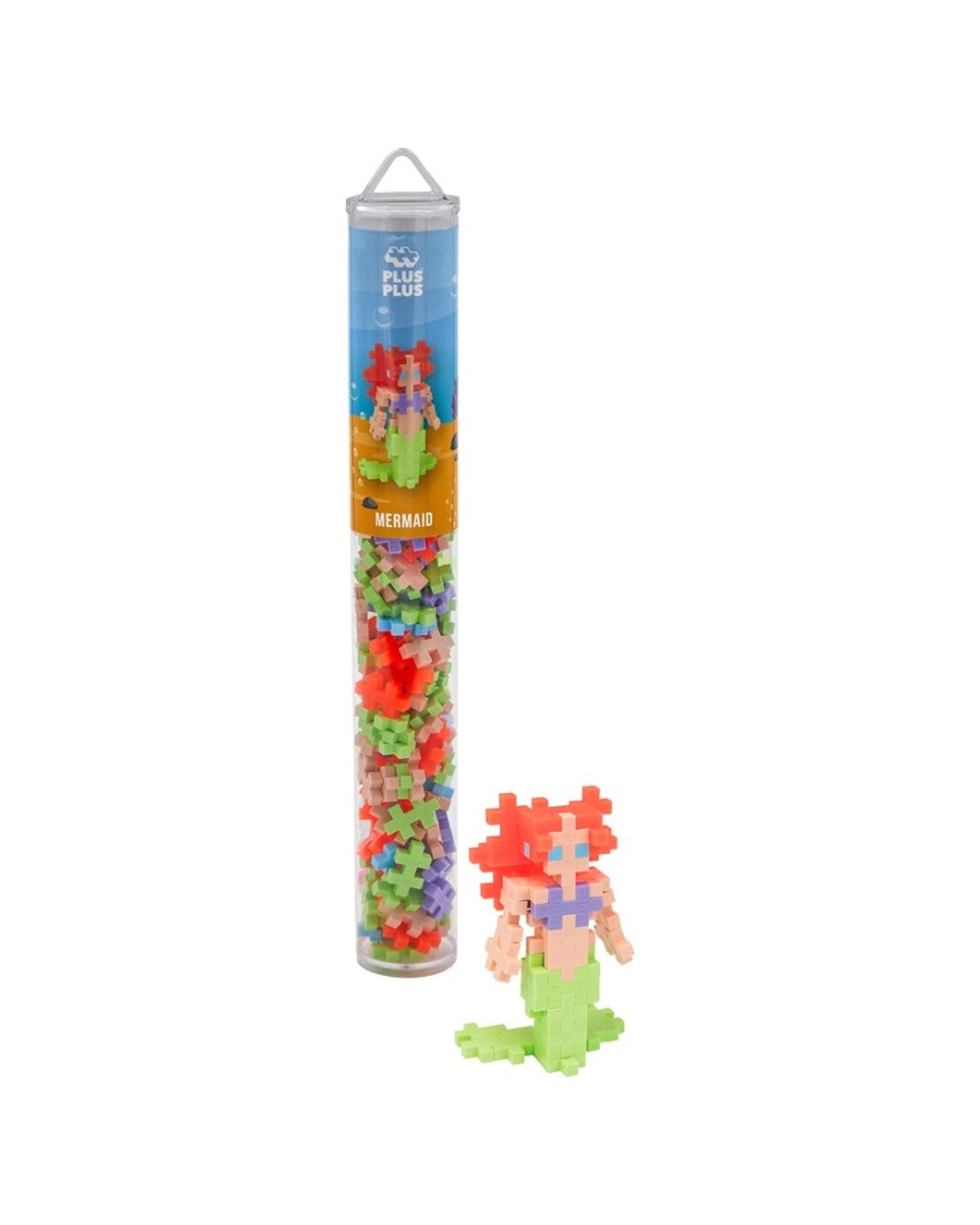 2 Plus-Plus 100pc Mermaid Kids Children Educational 3D Puzzle Building Toy, 2 of 3