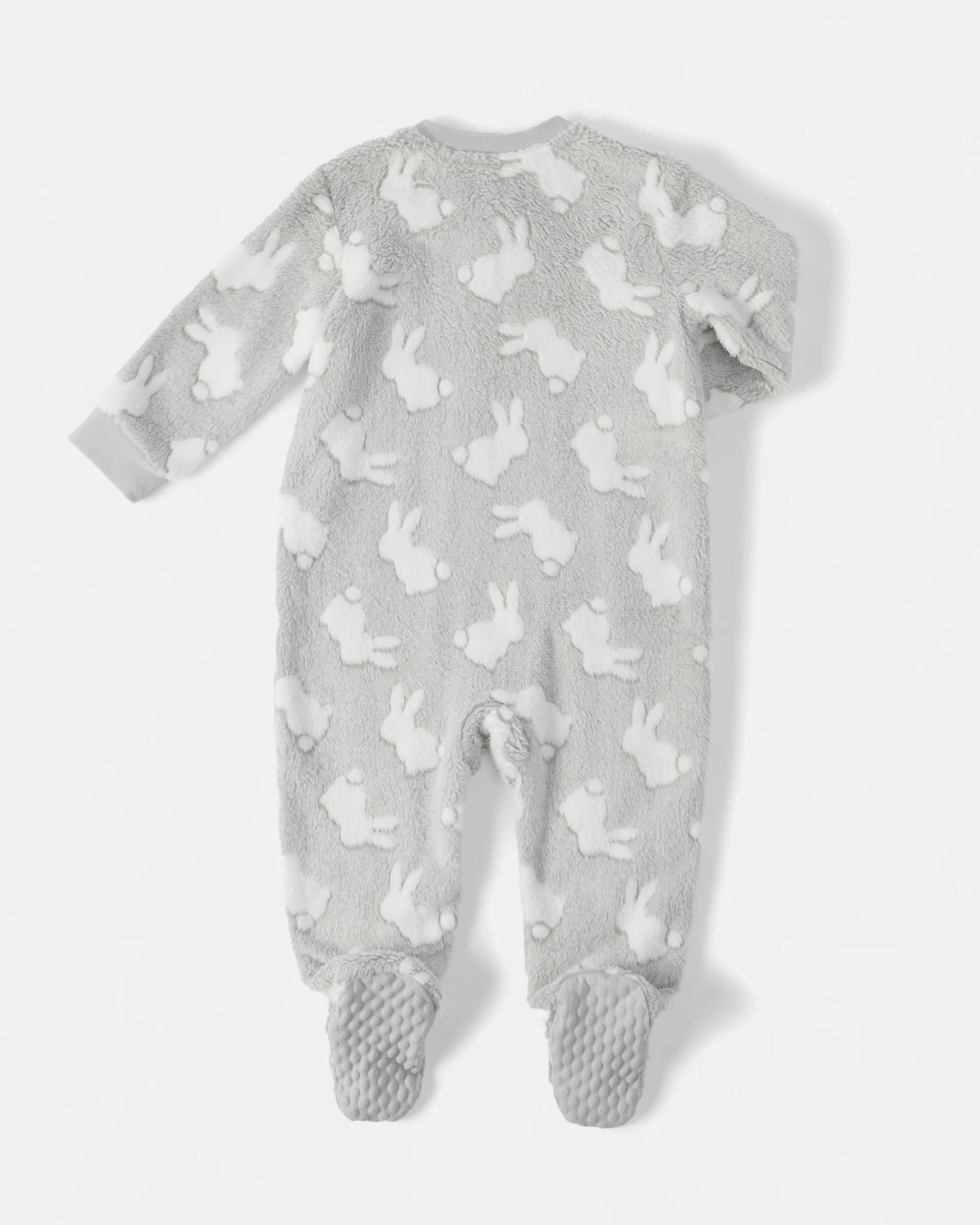 2 Fluffy Coverall Gry Bunnis, 2 of 4