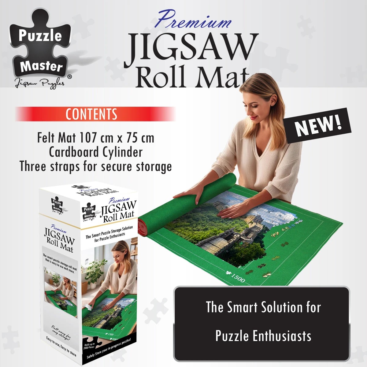 3 Puzzle Masters Jigsaw Roll Mat, 3 of 6
