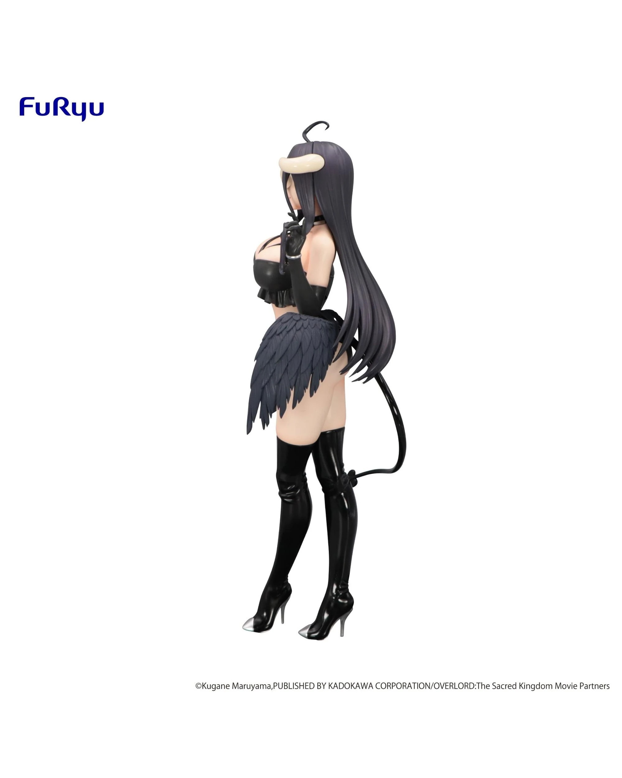 3 FuRyu Overlord Albedo BiCute Dark Figure, 3 of 10