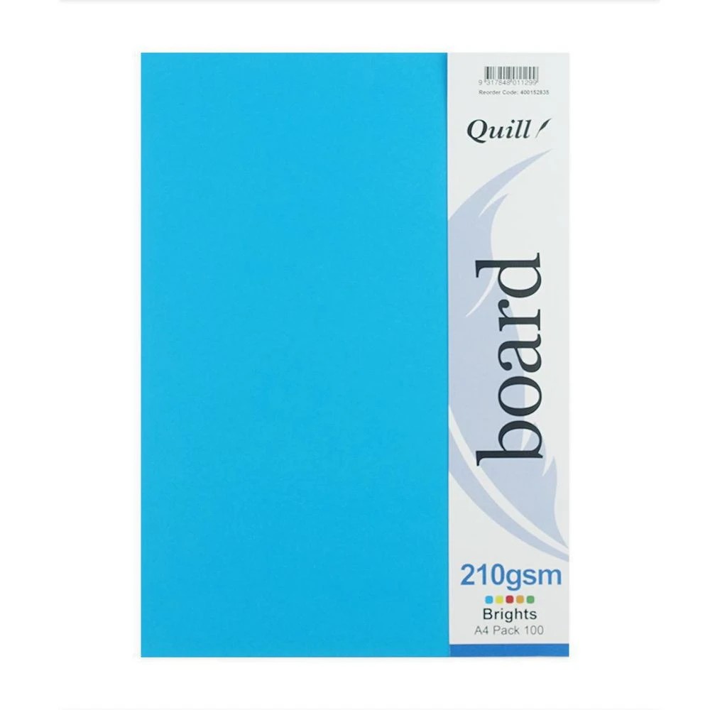 2 Quill A4 Board 210gsm Bright 100 Pack, 2 of 2