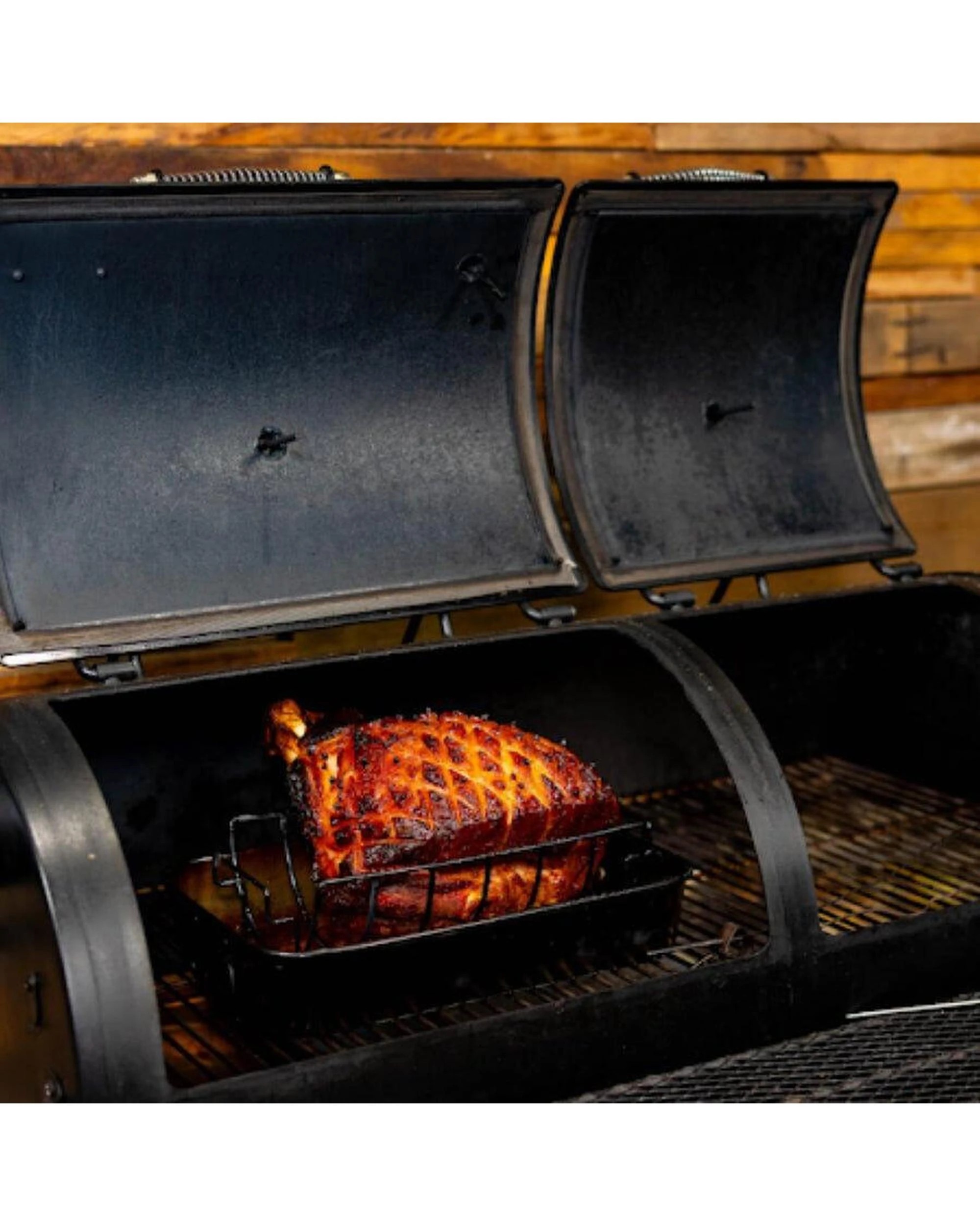 9 Flaming Coals Rib Rack - Reversible Non Stick, 9 of 10