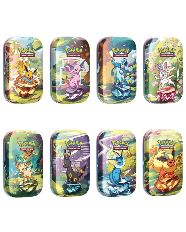 Pokemon Trading Card Game: Scarlet & Violet Prismatic Evolutions Mini Tin - Asso