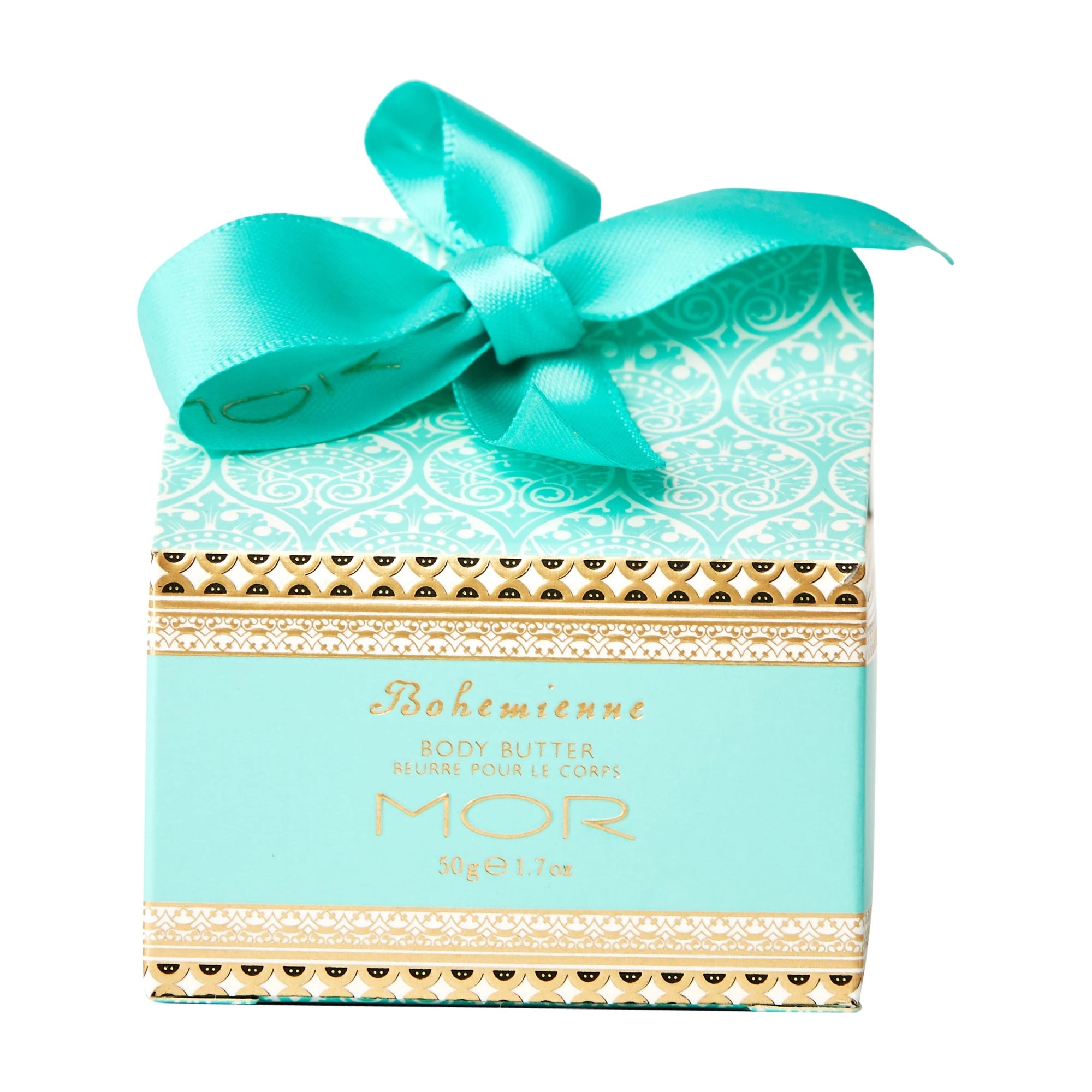 4 MOR Bohemienne Little Luxuries Pack - Soapette, Body Butter, Hand Cream, Perfume Oil - Blue, 4 of 4