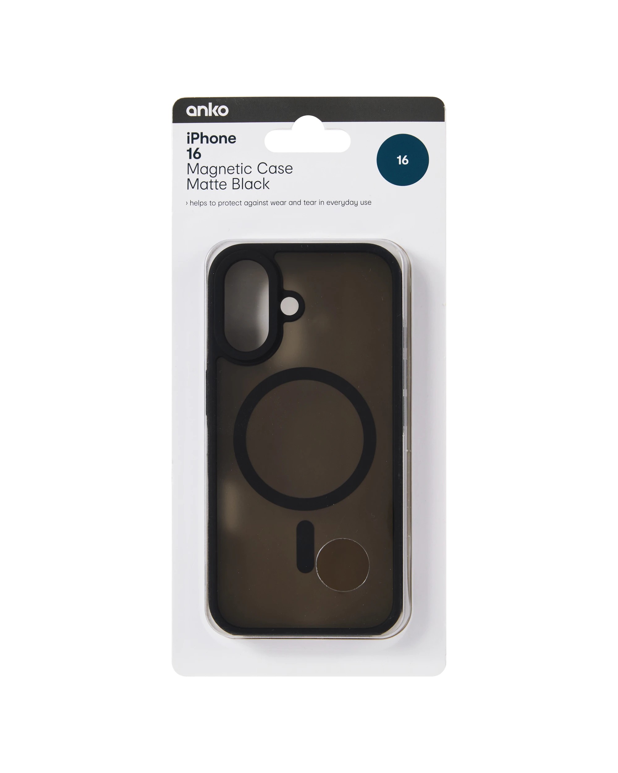 6 iPhone 16 Magnetic Case - Matte Black, 6 of 6