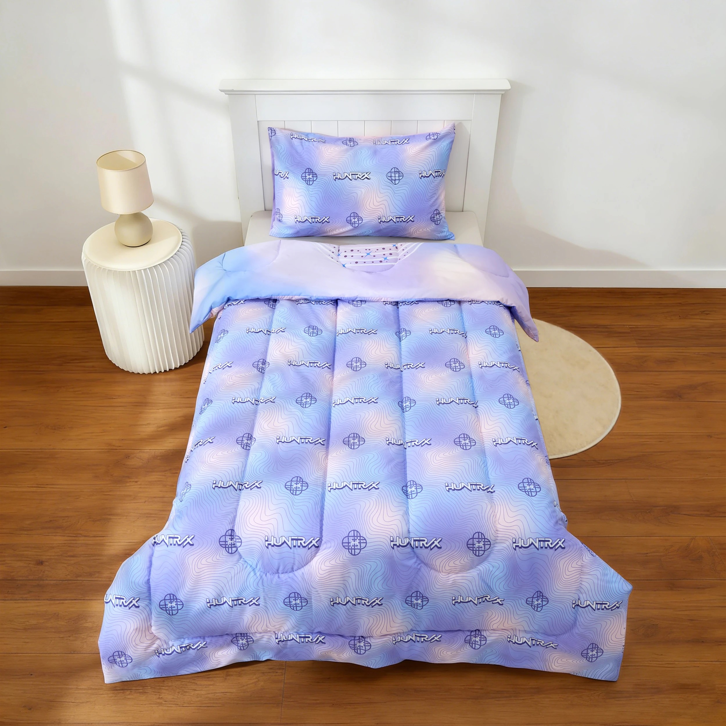 2 KPop Demon Hunters Reversible Comforter Set - Single Bed, 2 of 4
