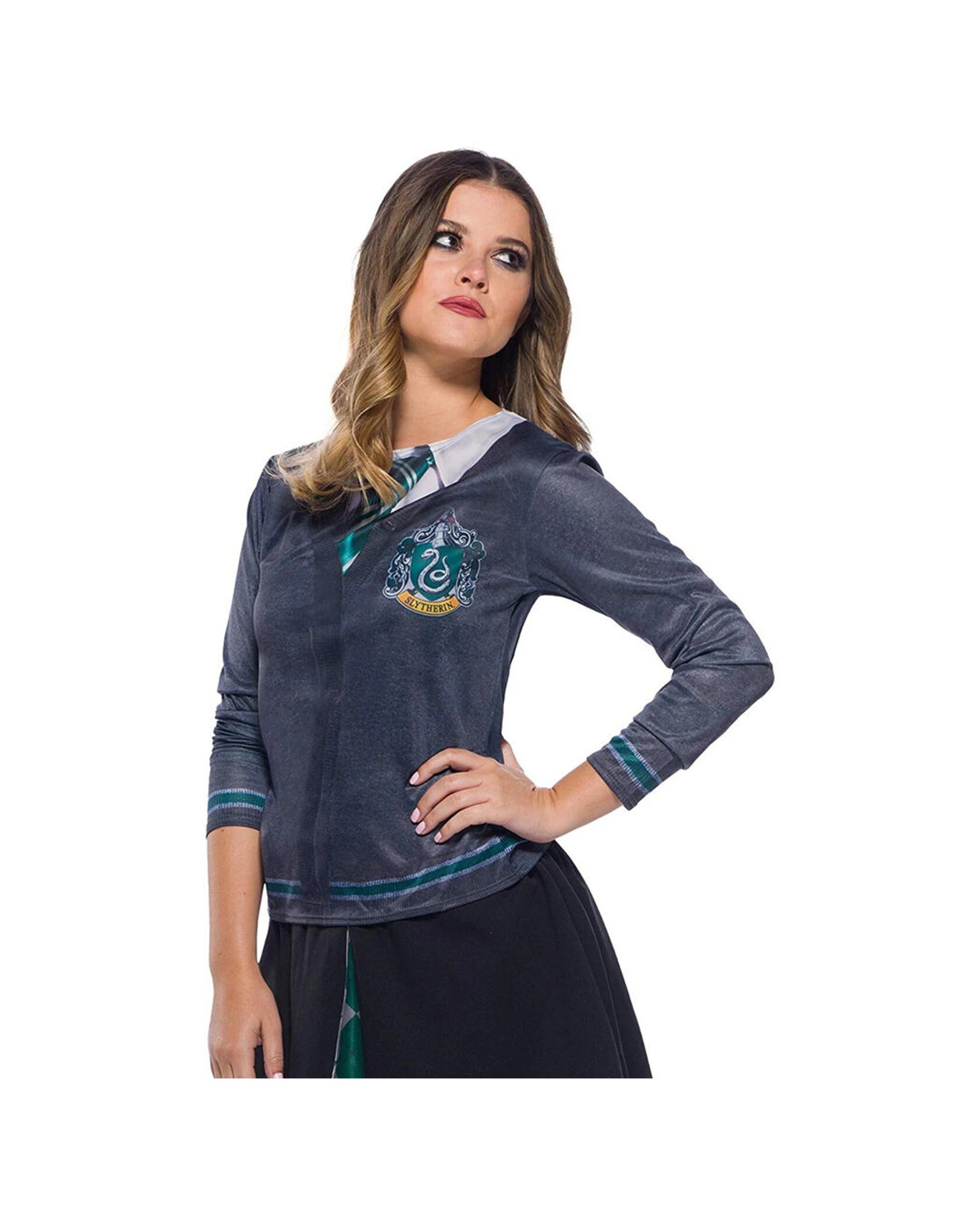 2 Harry Potter Slytherin Womens Dress Up Costume Size M - Multi, 2 of 3