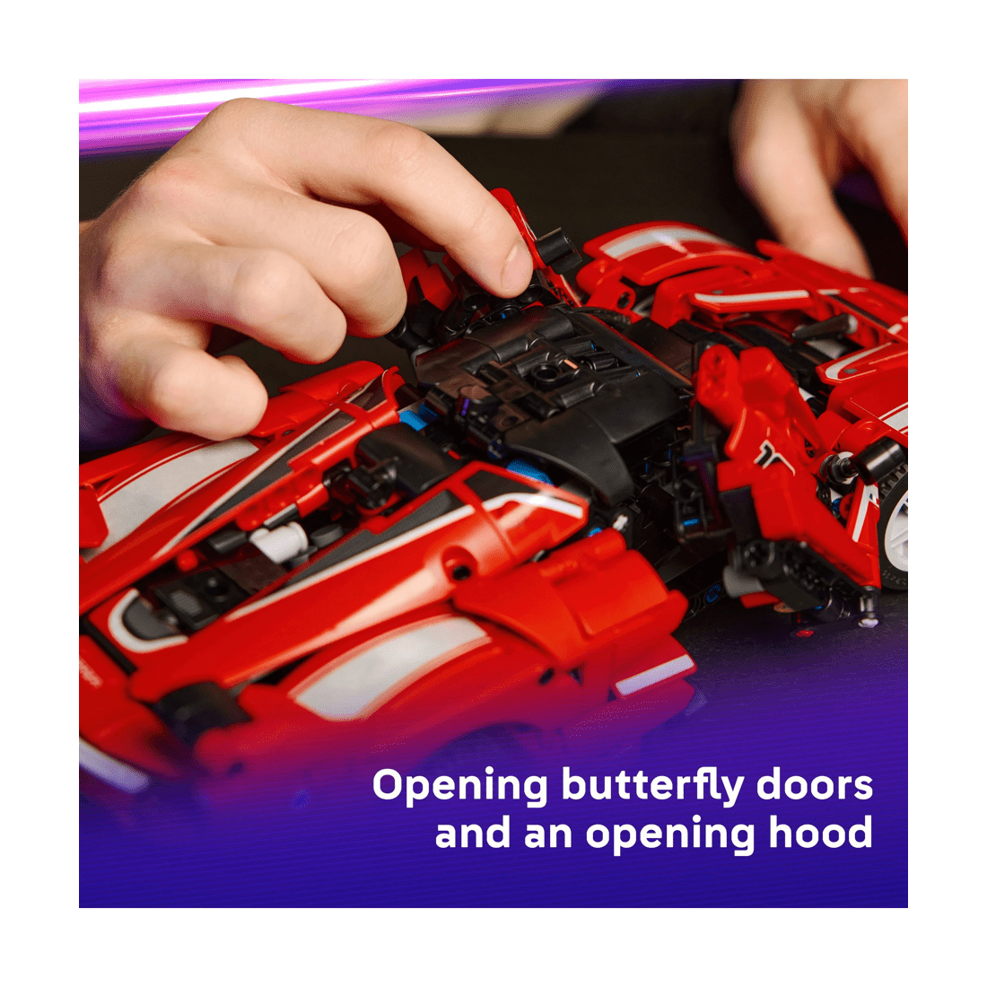 5 LEGO Technic Ferrari FXX K 42212, 5 of 10