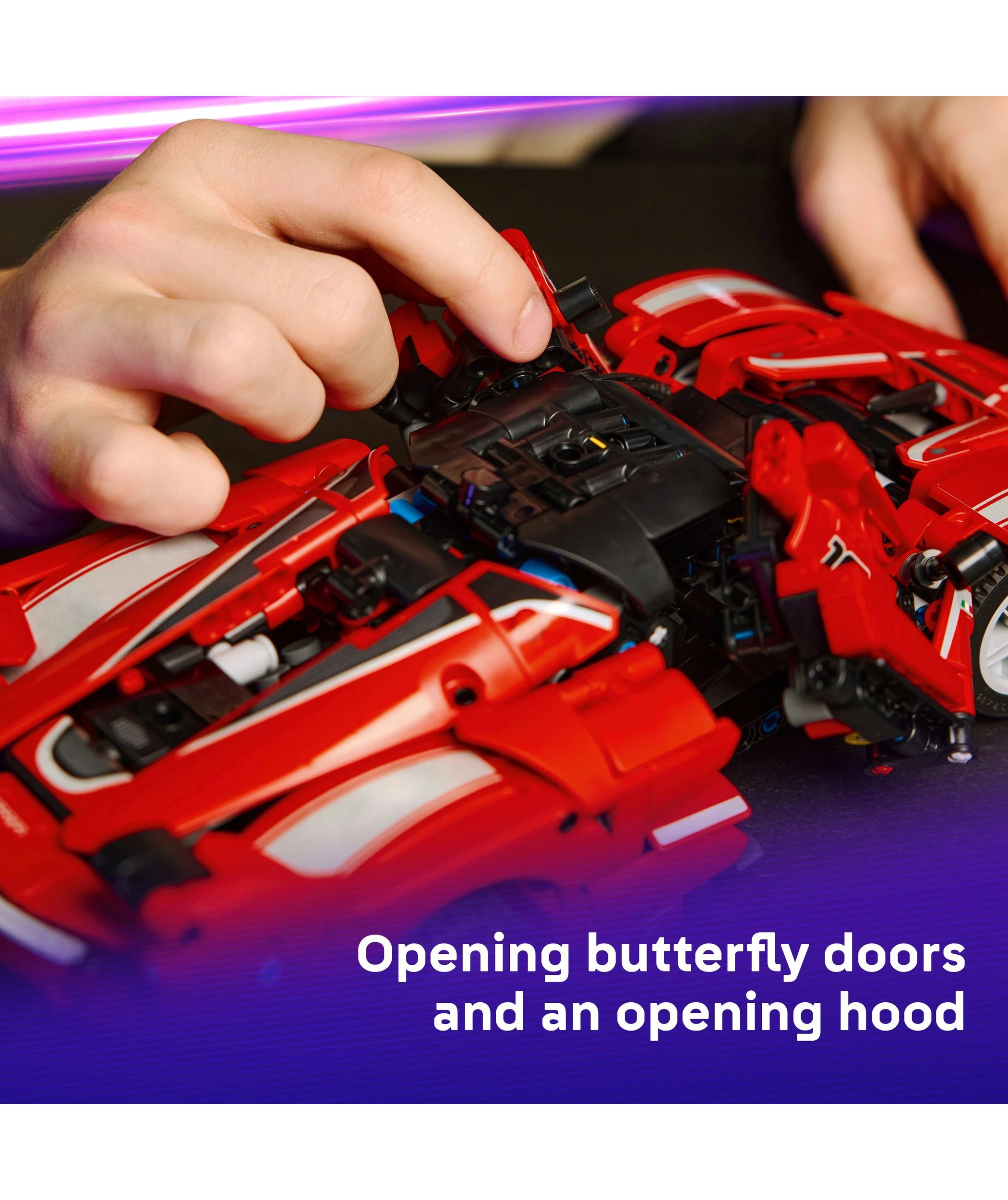 5 LEGO Technic Ferrari FXX K 42212, 5 of 10