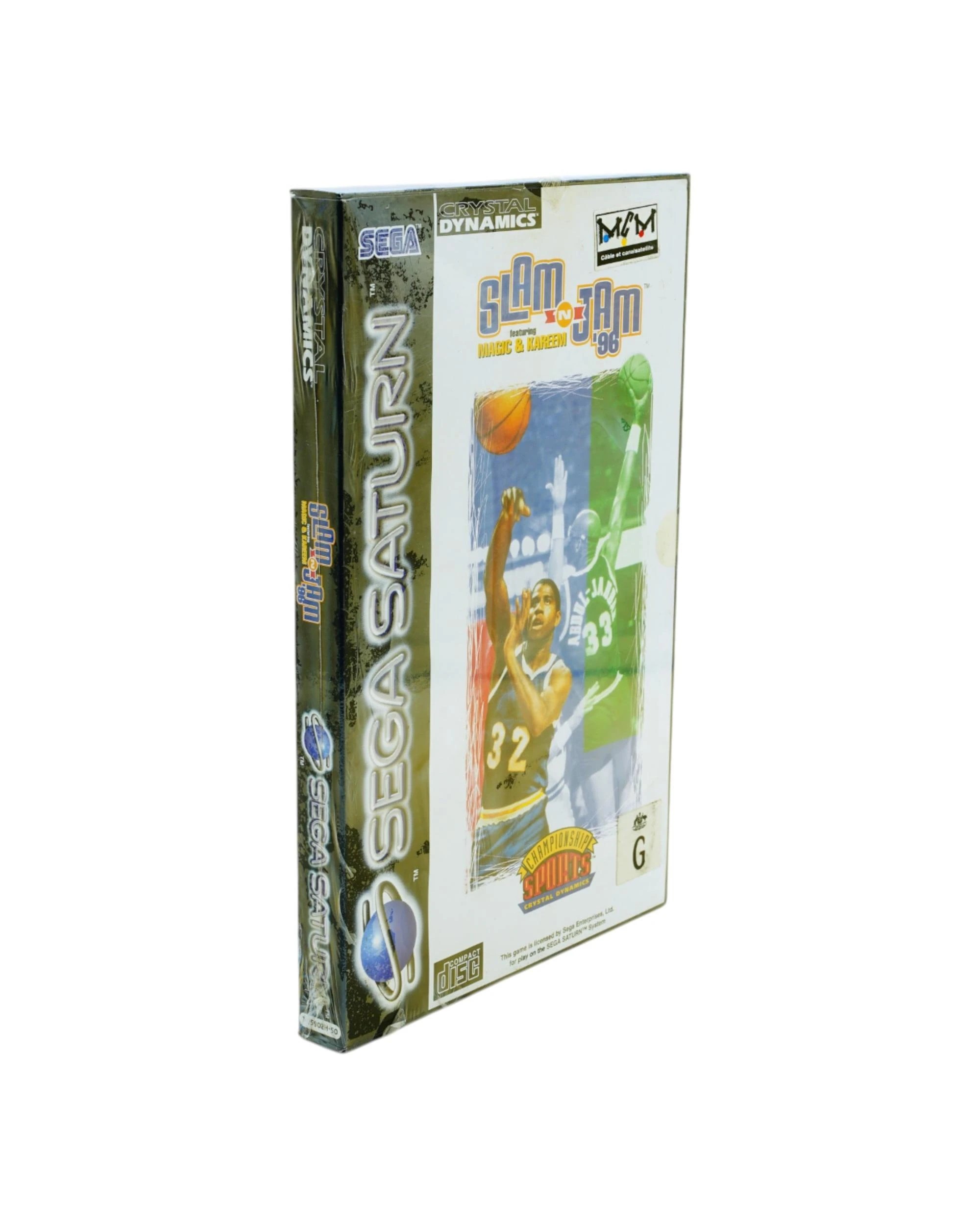 2 Slam 'n Jam '96 Featuring Magic and Kareem - Saturn, 2 of 7