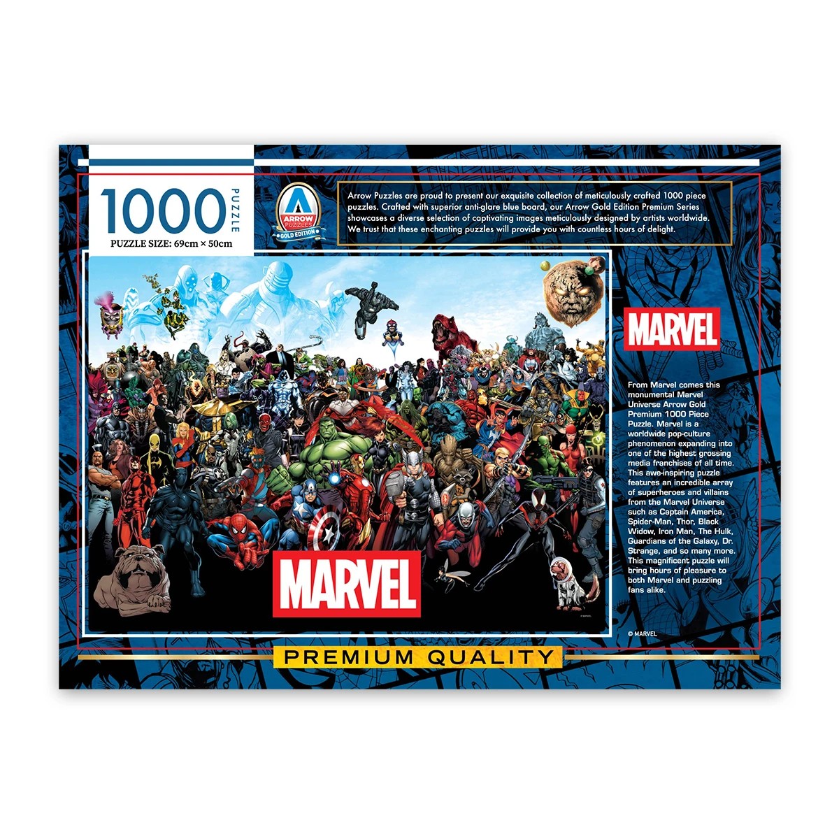 3 1000 Piece Marvel Universe Puzzle Set, 3 of 3