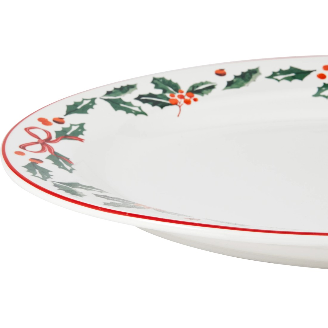 2 Traditional Holly Platter, 2 of 4