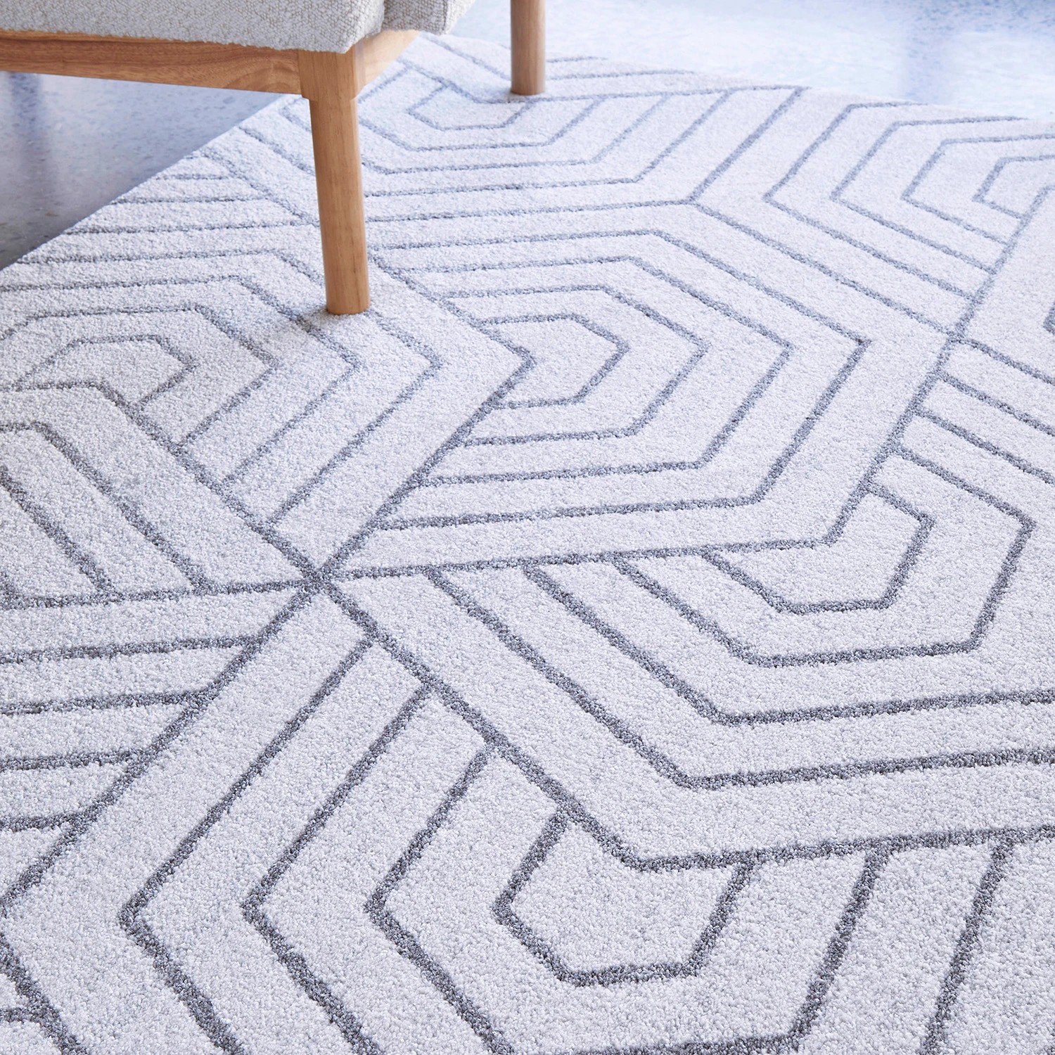 7 Common Ground Rugs Elysium Esther 400x300cm - Extra Extra Large Power Loomed Pet Friendly Floor Rug - Natural, 7 of 9