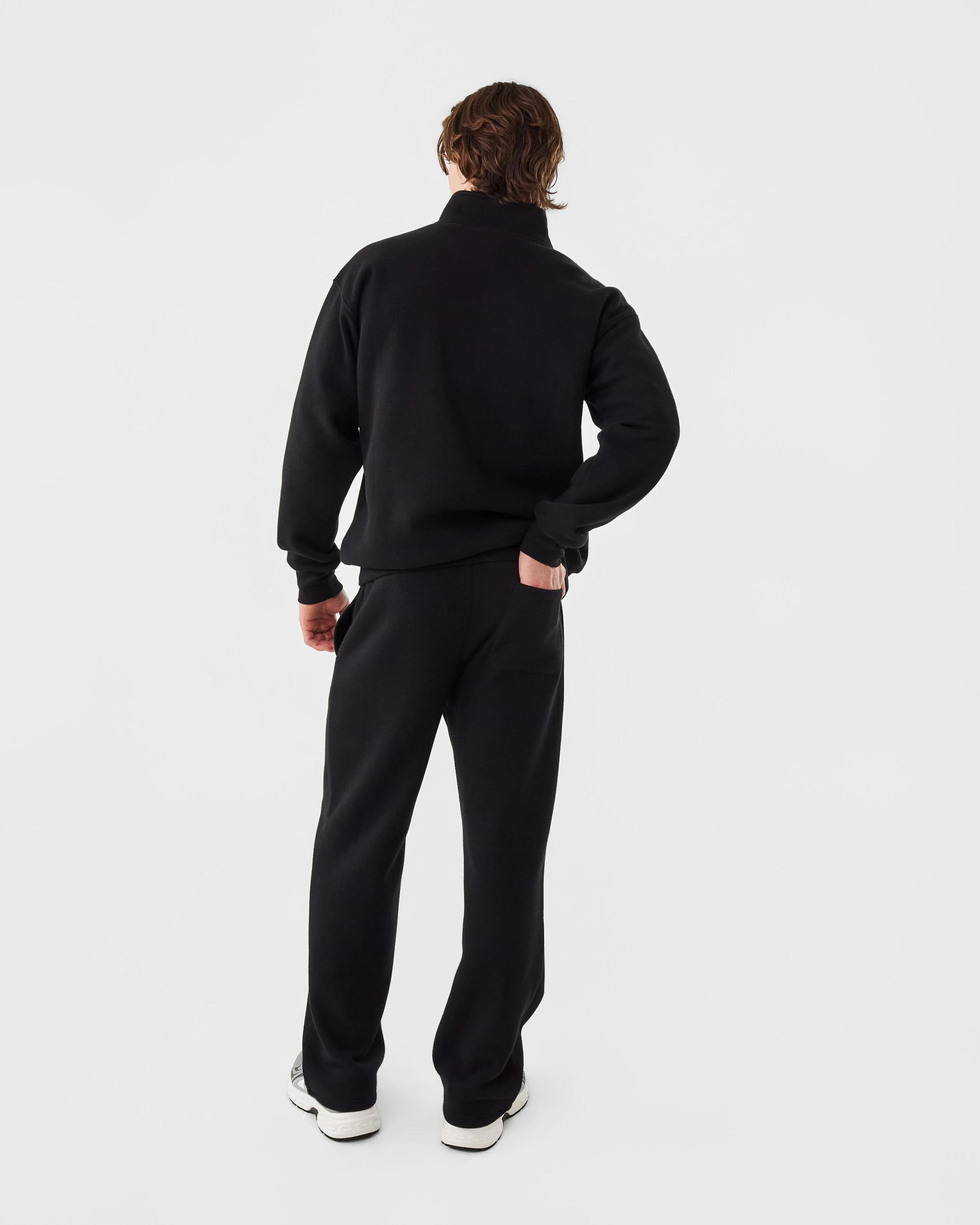 4 Champion Varsity Mens Straight Leg Trackpants Black, 4 of 7