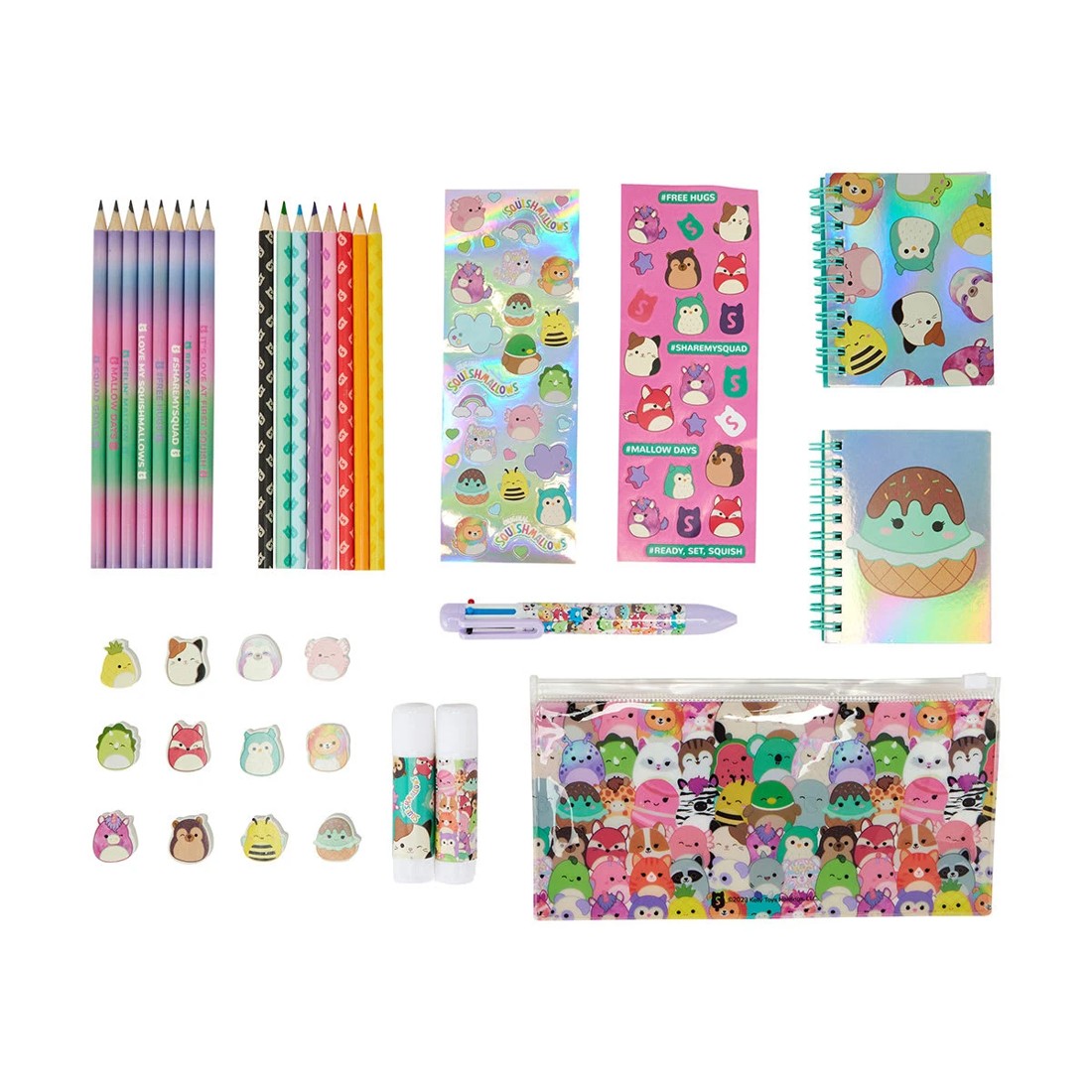 3 Original Squishmallows Stationery Set, 3 of 10