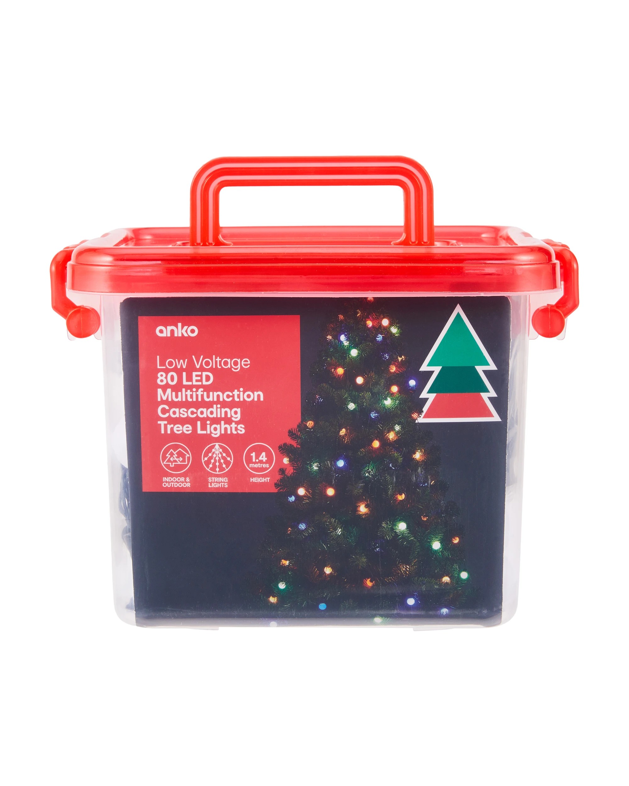 7 Low Voltage 80 LED Multifunction Cascading Tree Lights, 7 of 8