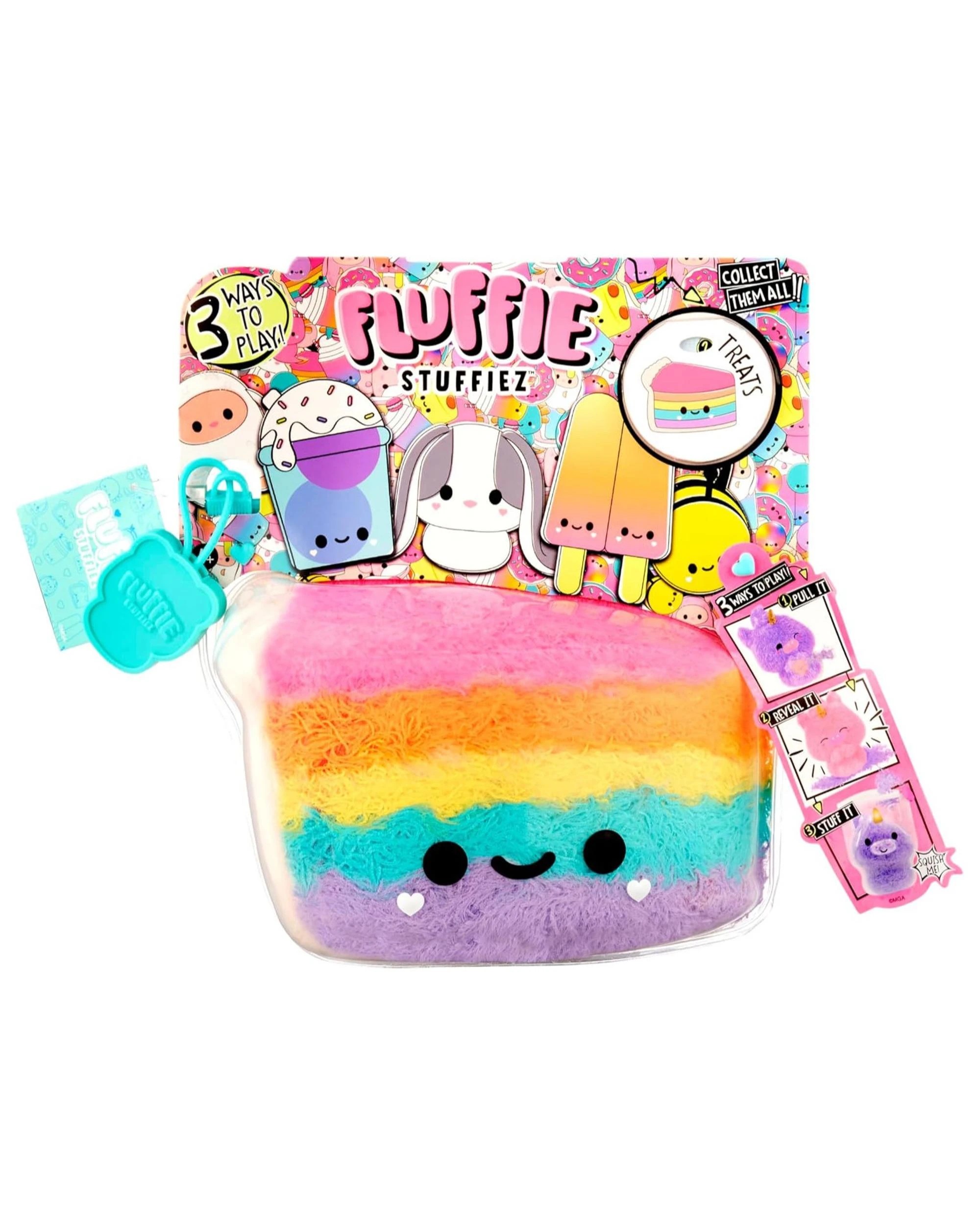 1 Fluffie Stuffiez Treats Cake Small Plush, 1 of 2