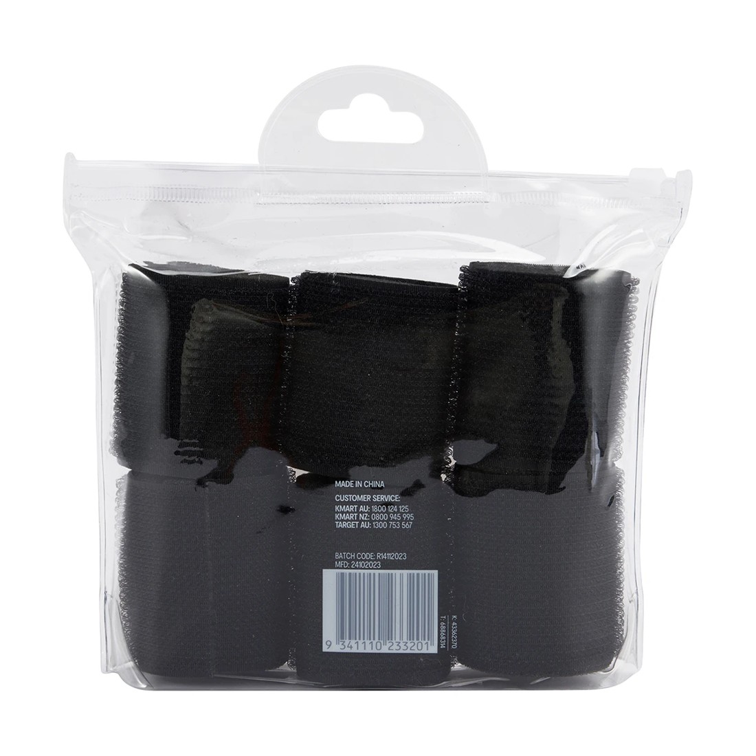 5 OXX Haircare 6 Piece Sleep In Rollers - Black, 5 of 5