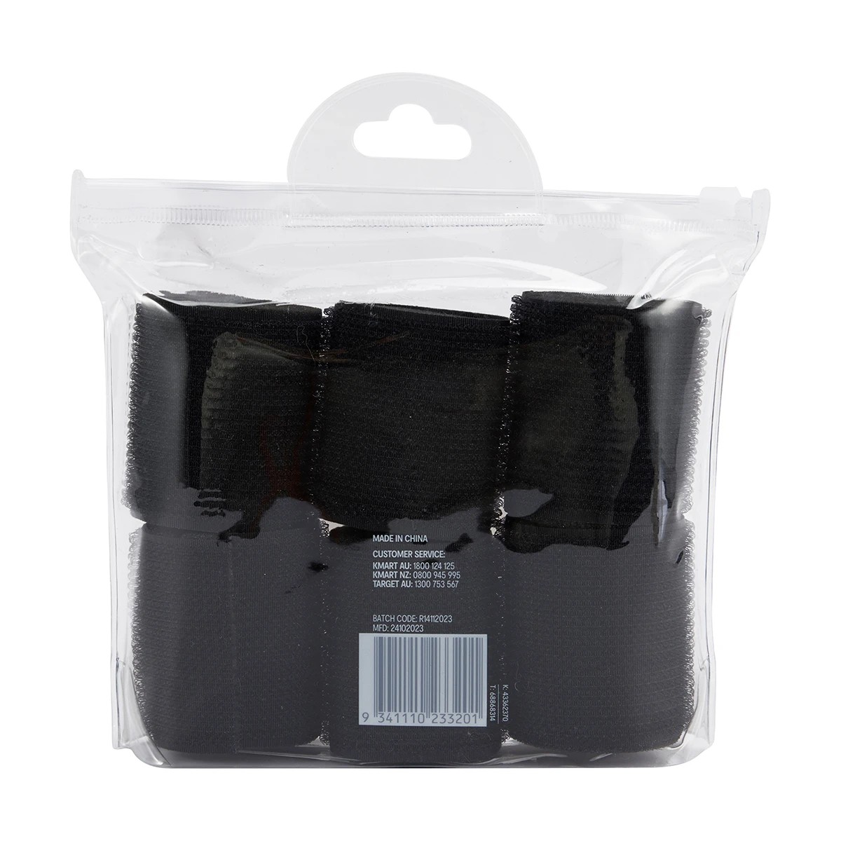 5 OXX Haircare 6 Piece Sleep In Rollers - Black, 5 of 5