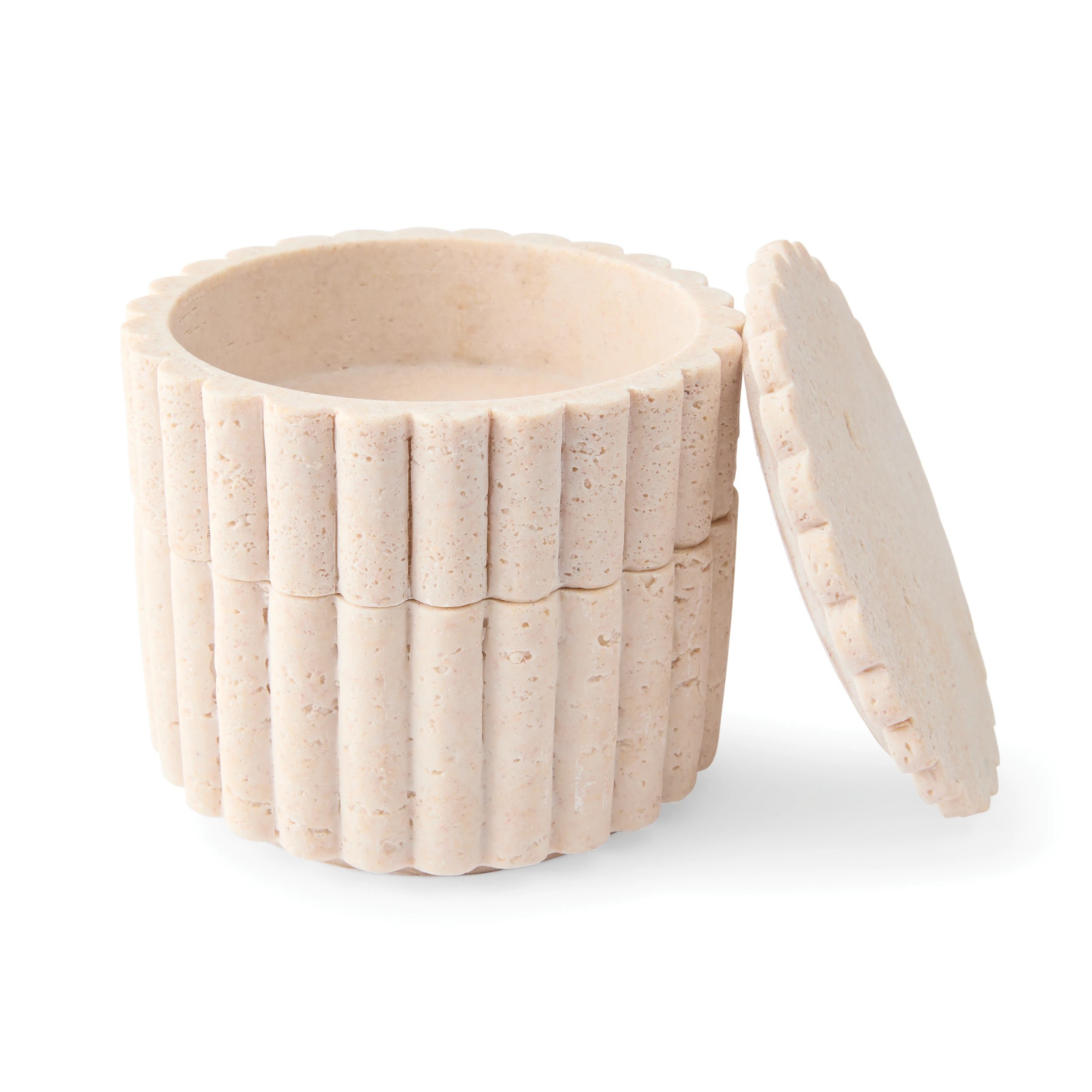 3 Travertine Look Box Set, 3 of 7