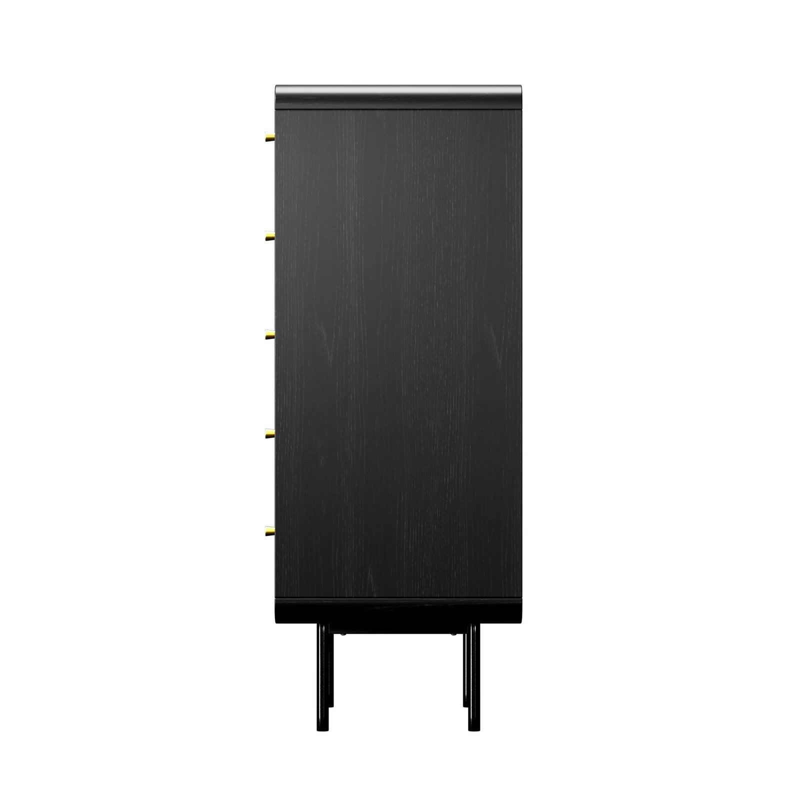 9 Oikiture 5 Chest Of Drawers Tallboy Storage Cabinet Dresser
 - Black, 9 of 10